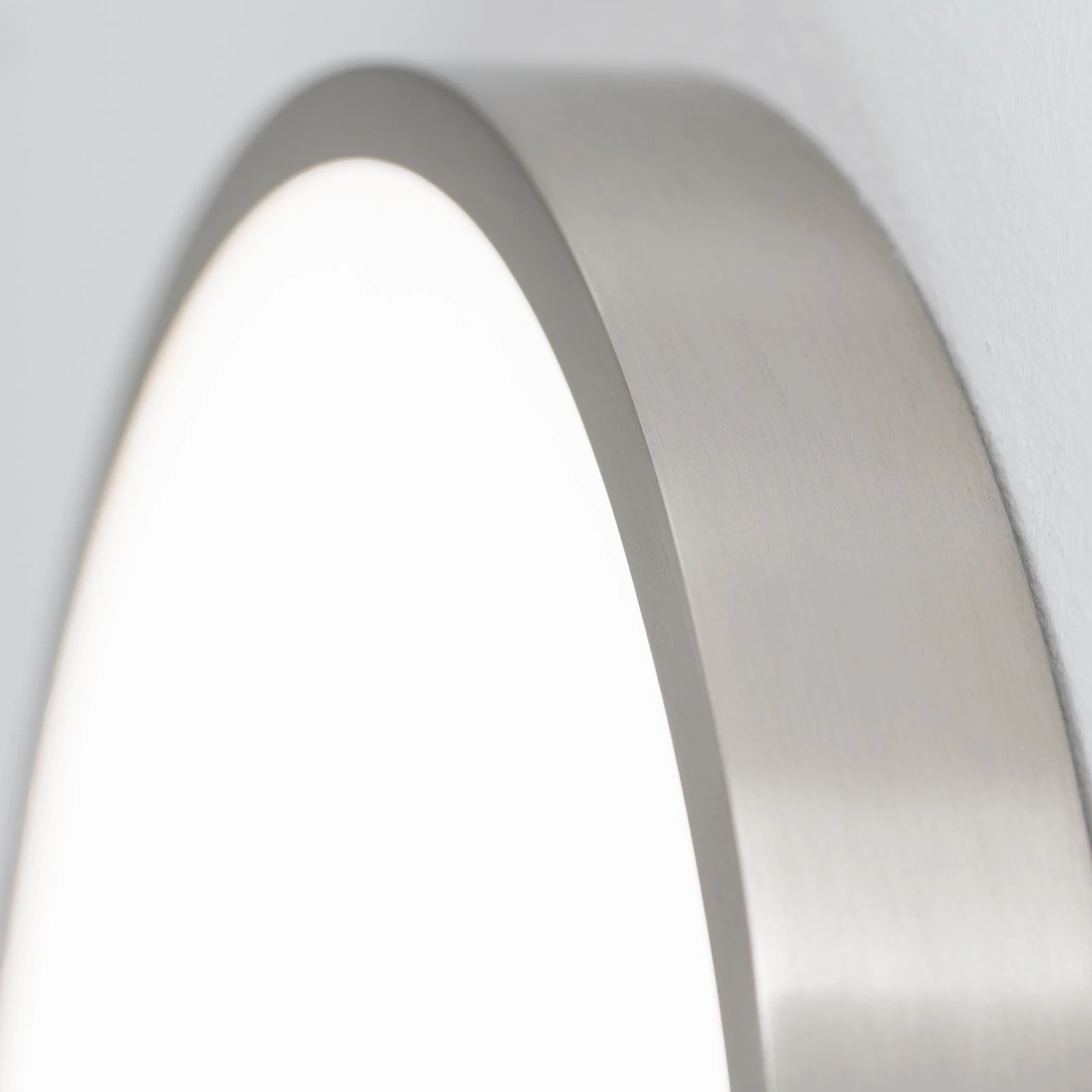 LED plafonska lampa BULLY, Ø 14 cm, saten hrom - 5