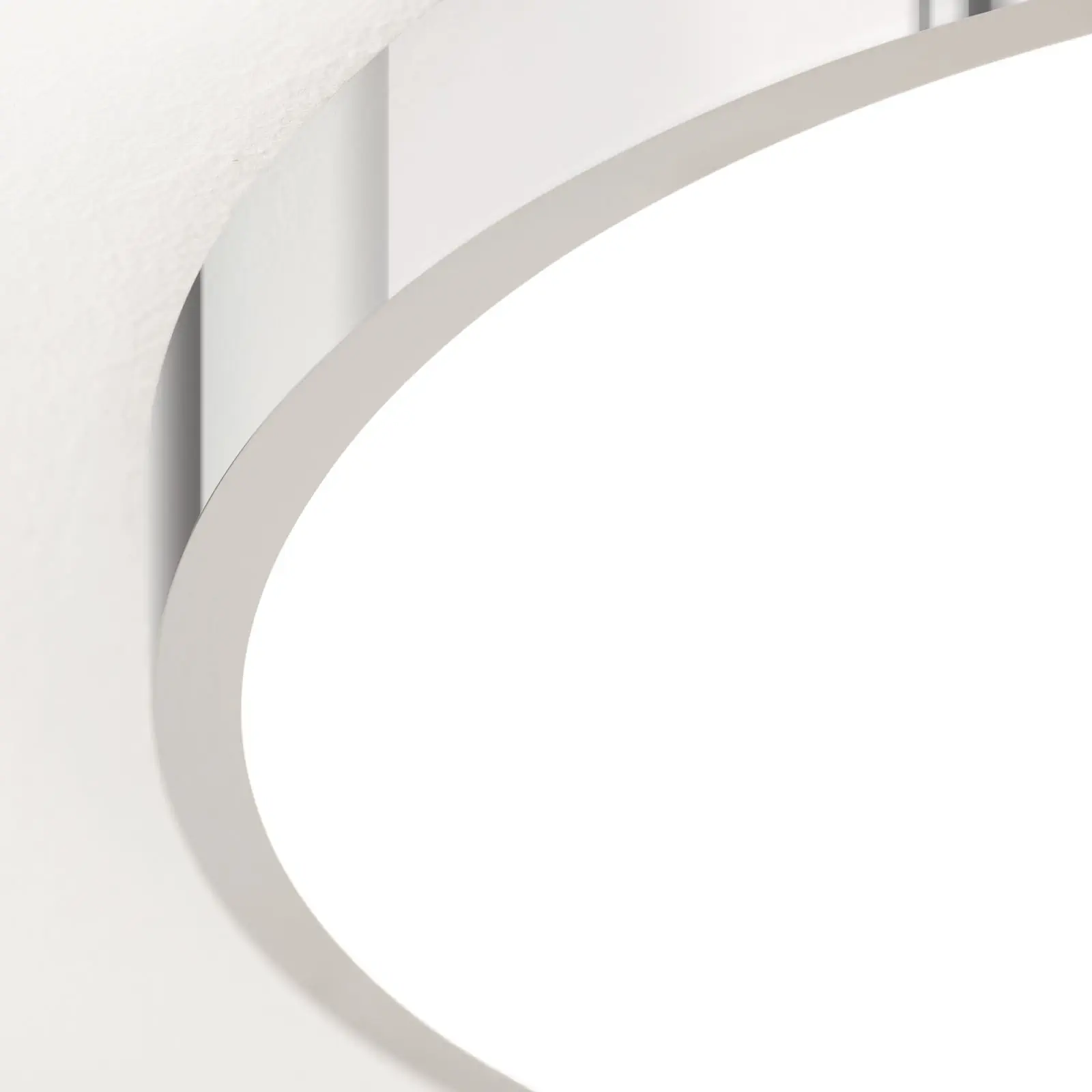 LED plafonska lampa BULLY, Ø 24 cm, hrom - 6