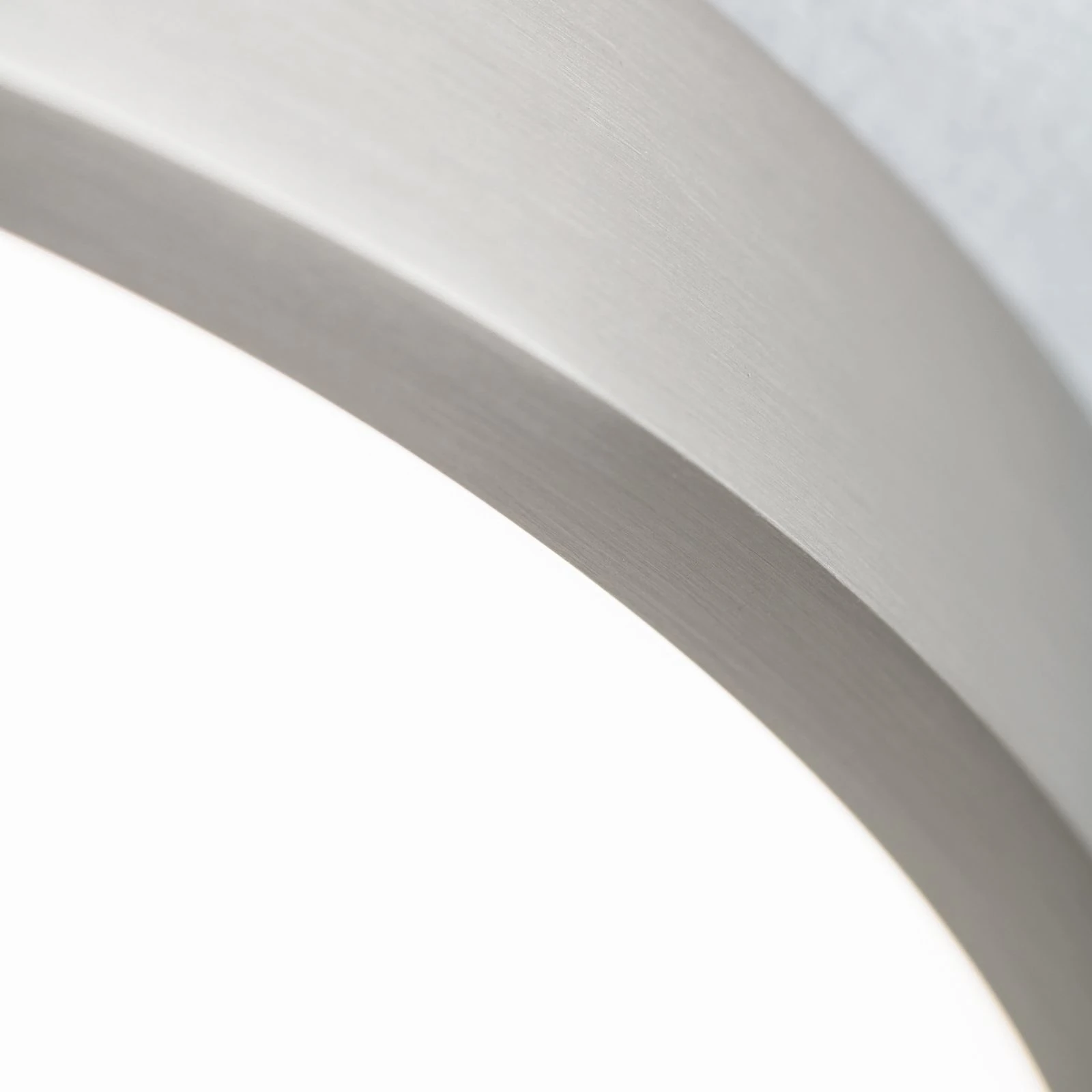 LED plafonska lampa BULLY, Ø 24 cm, saten hrom - 6