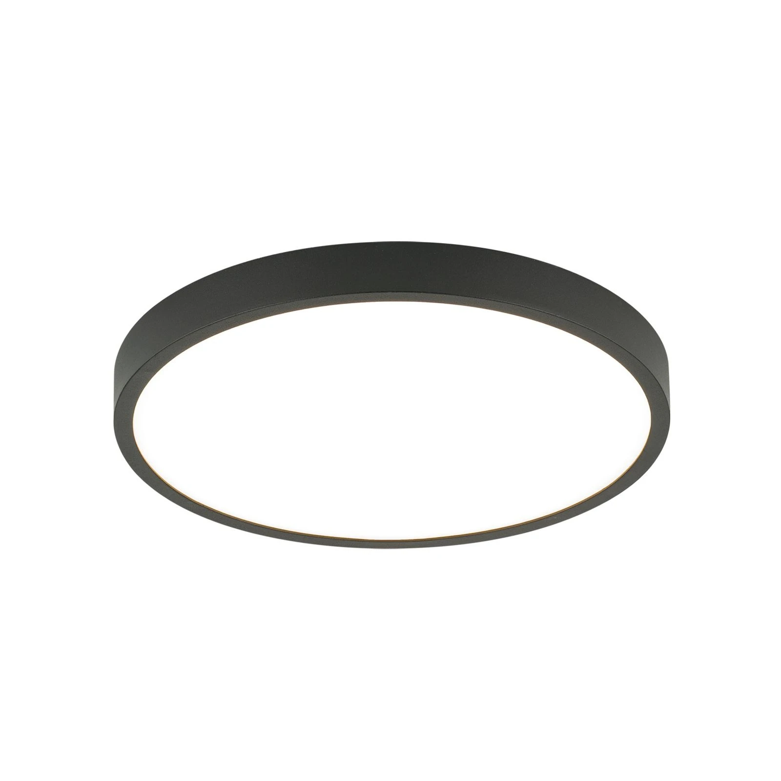 LED plafonska lampa BULLY, Ø 24 cm, crna - 4