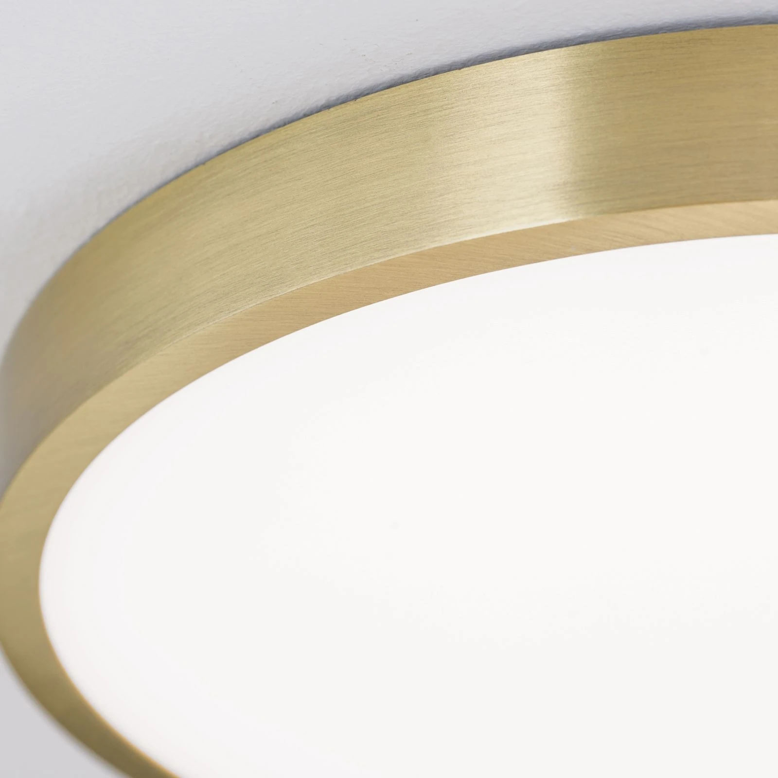 LED plafonska lampa BULLY, Ø 24 cm, antik mesing - 6