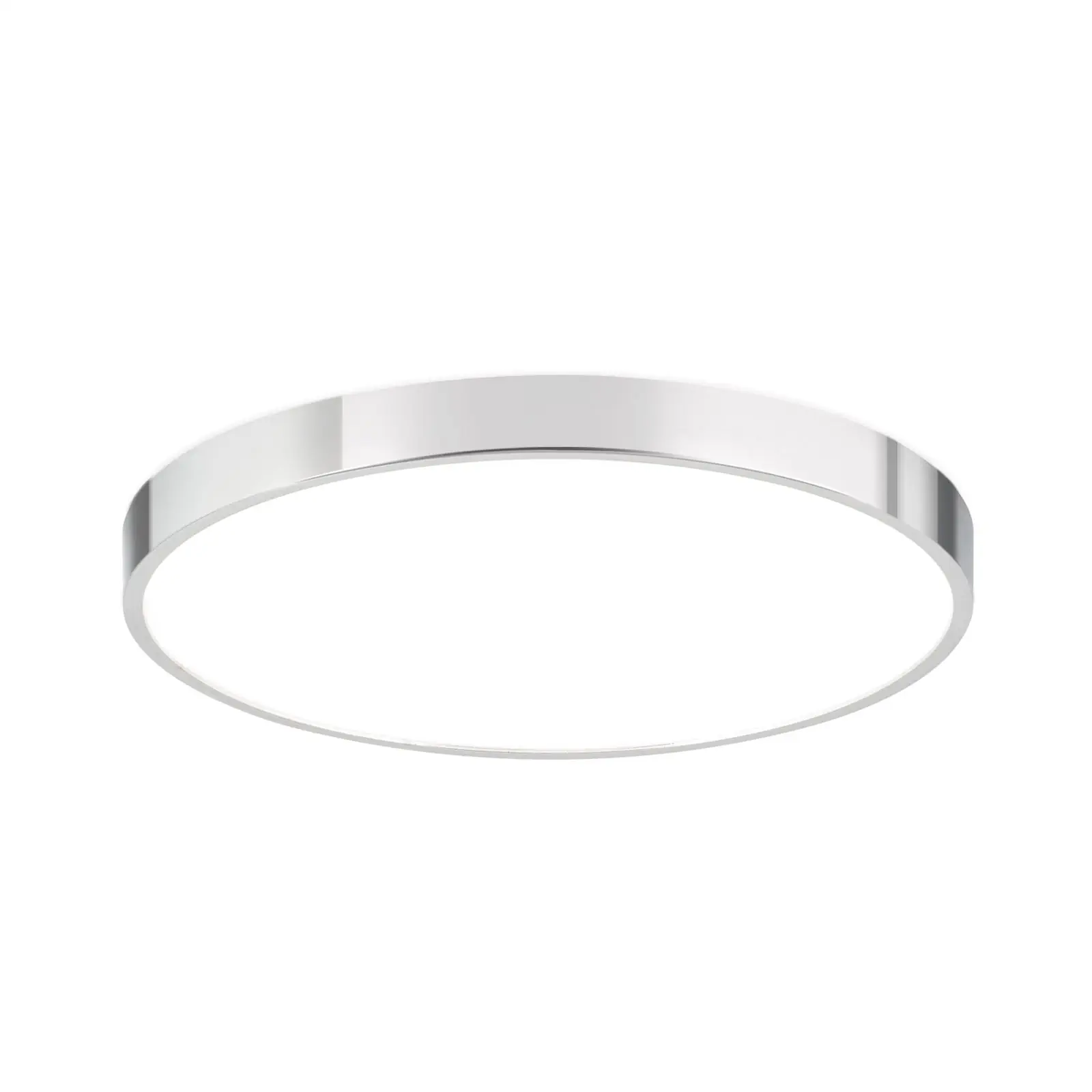 LED plafonska lampa BULLY, Ø 28 cm, hrom - 4