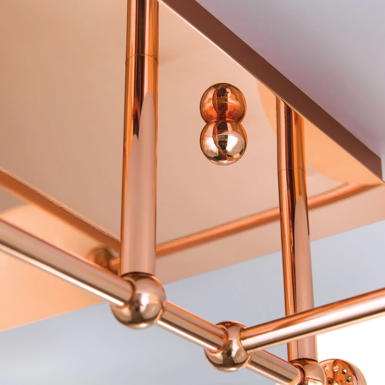 Plafonska lampa PIPES, bakar, sa 5 izvora svetla - 5