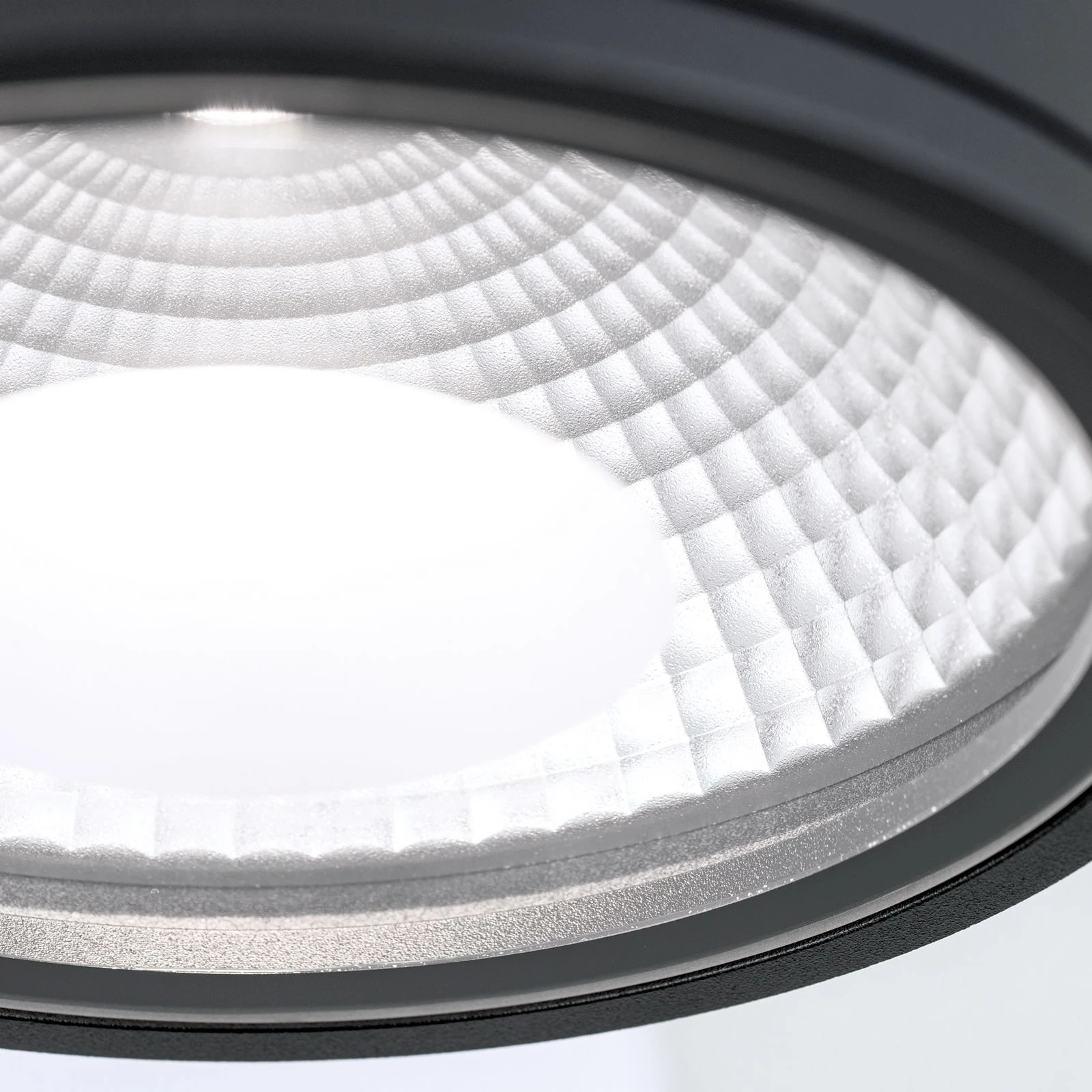 LED plafonska lampa SPUTNIK, IP65, crna, Ø 14,5 cm - 7