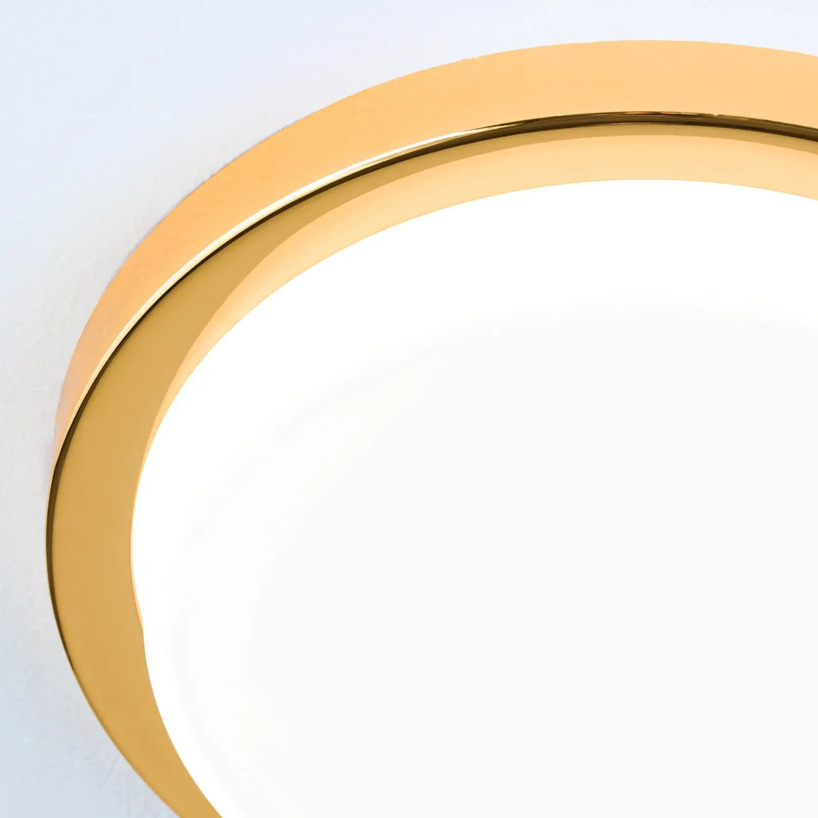 LED plafonska lampa LEROX, zlatna, Ø 20 cm - 6