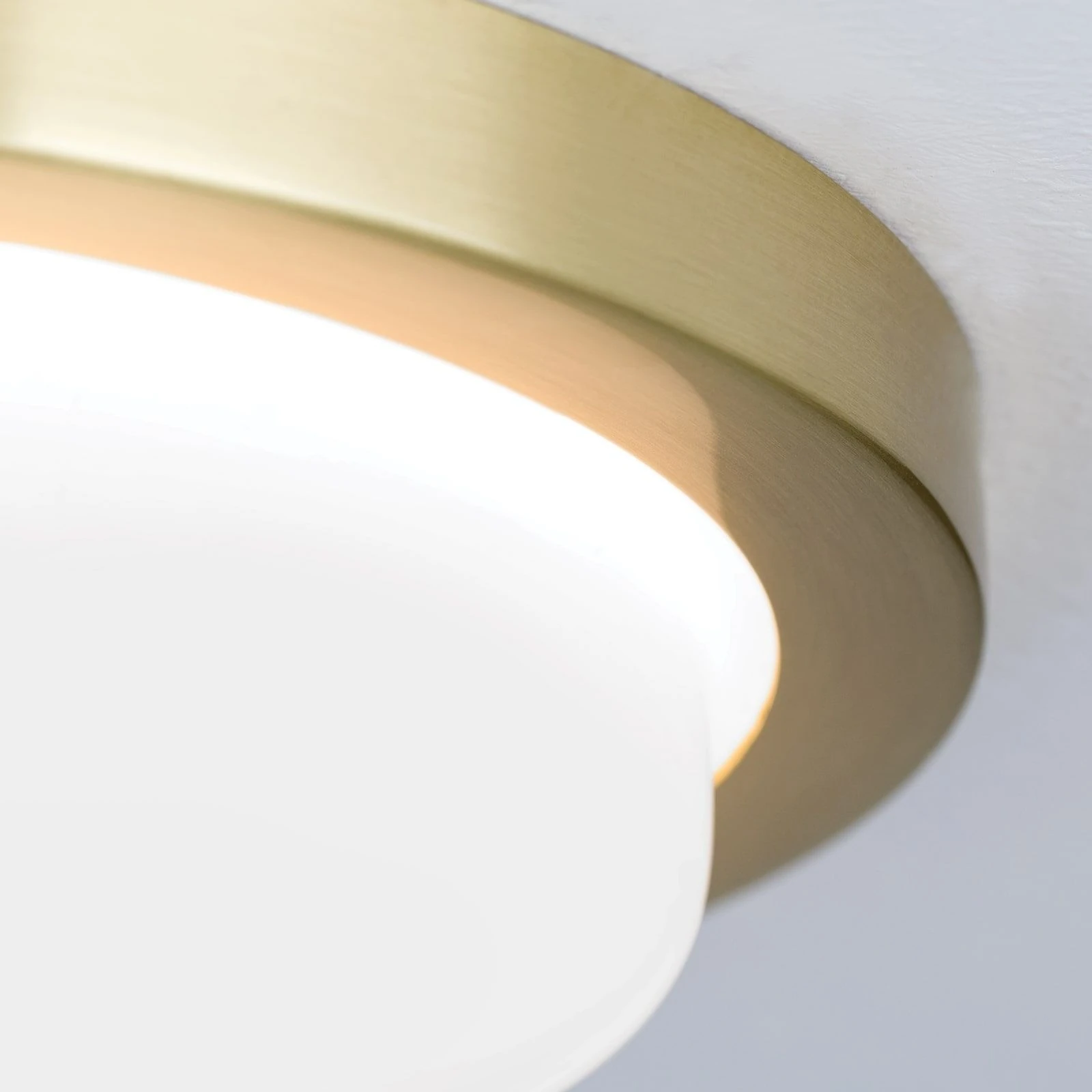 LED plafonska lampa LEROX, mat mesing, Ø 20 cm - 5