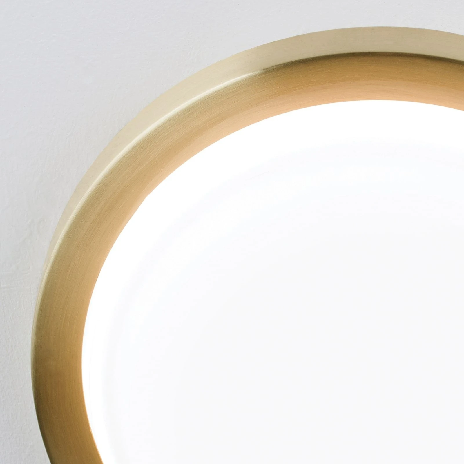 LED plafonska lampa LEROX, mat mesing, Ø 20 cm - 6