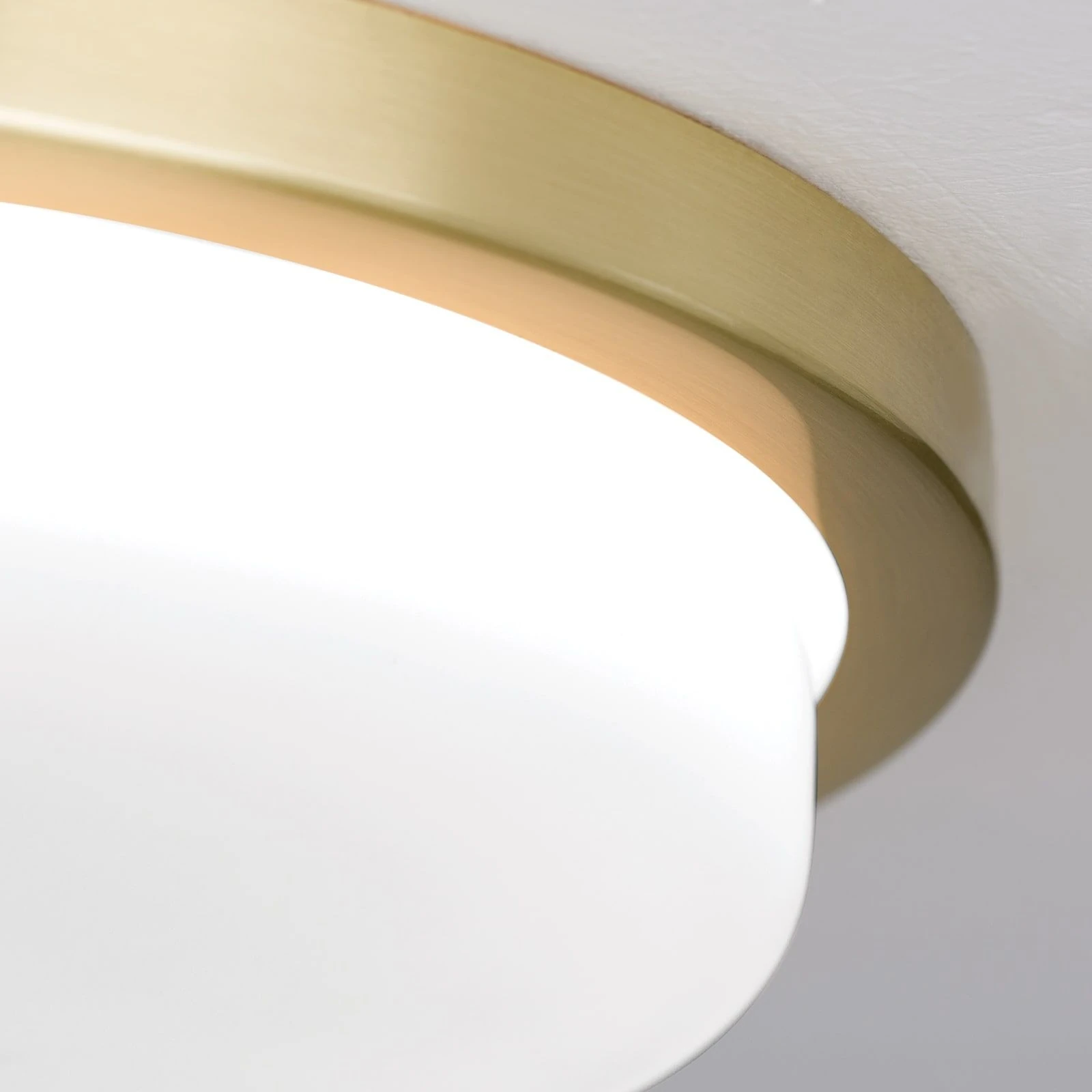 LED plafonska lampa LEROX, mat mesing, Ø 30 cm - 5