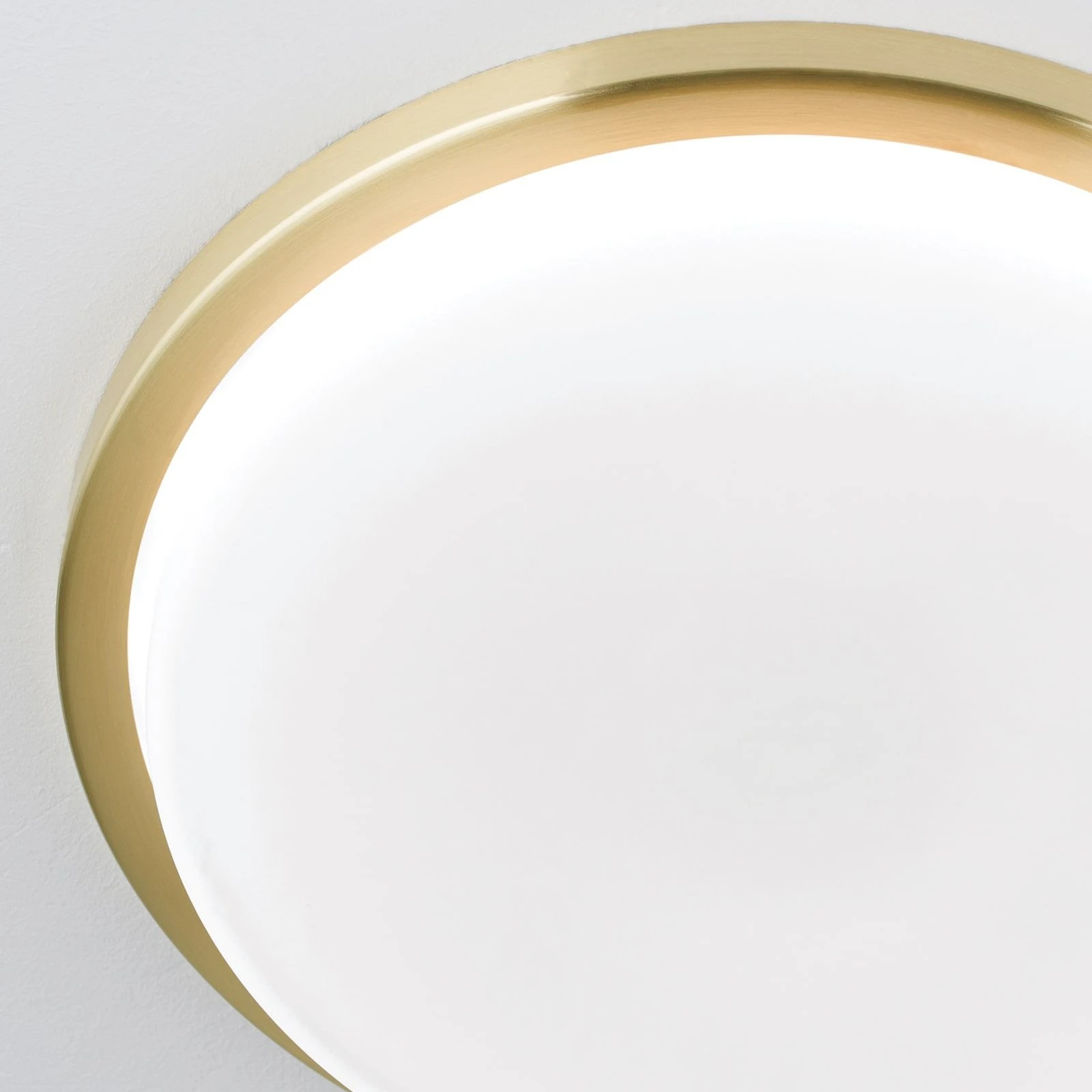 LED plafonska lampa LEROX, mat mesing, Ø 30 cm - 6