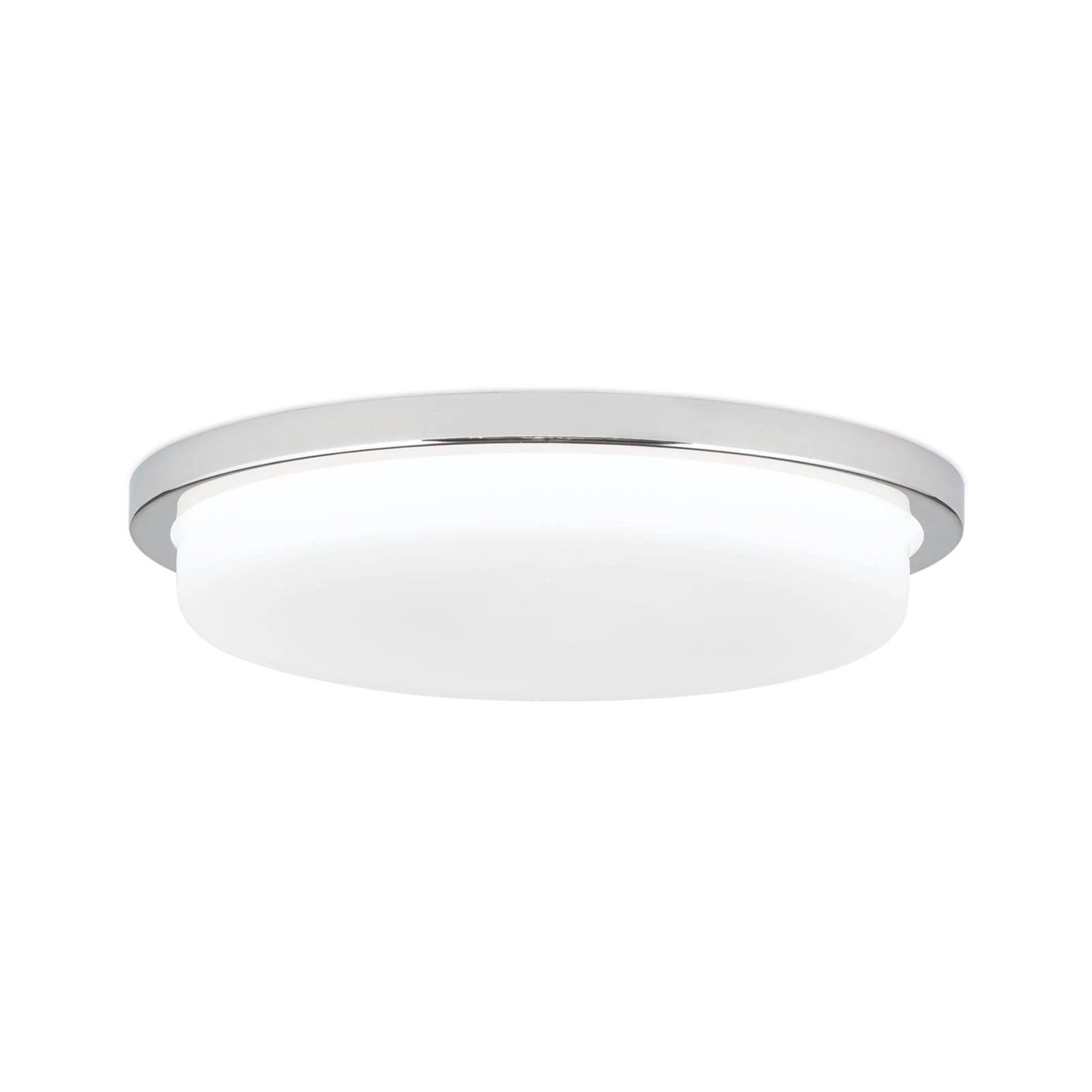 LED plafonska lampa LEROX, hrom, Ø 30 cm - 4