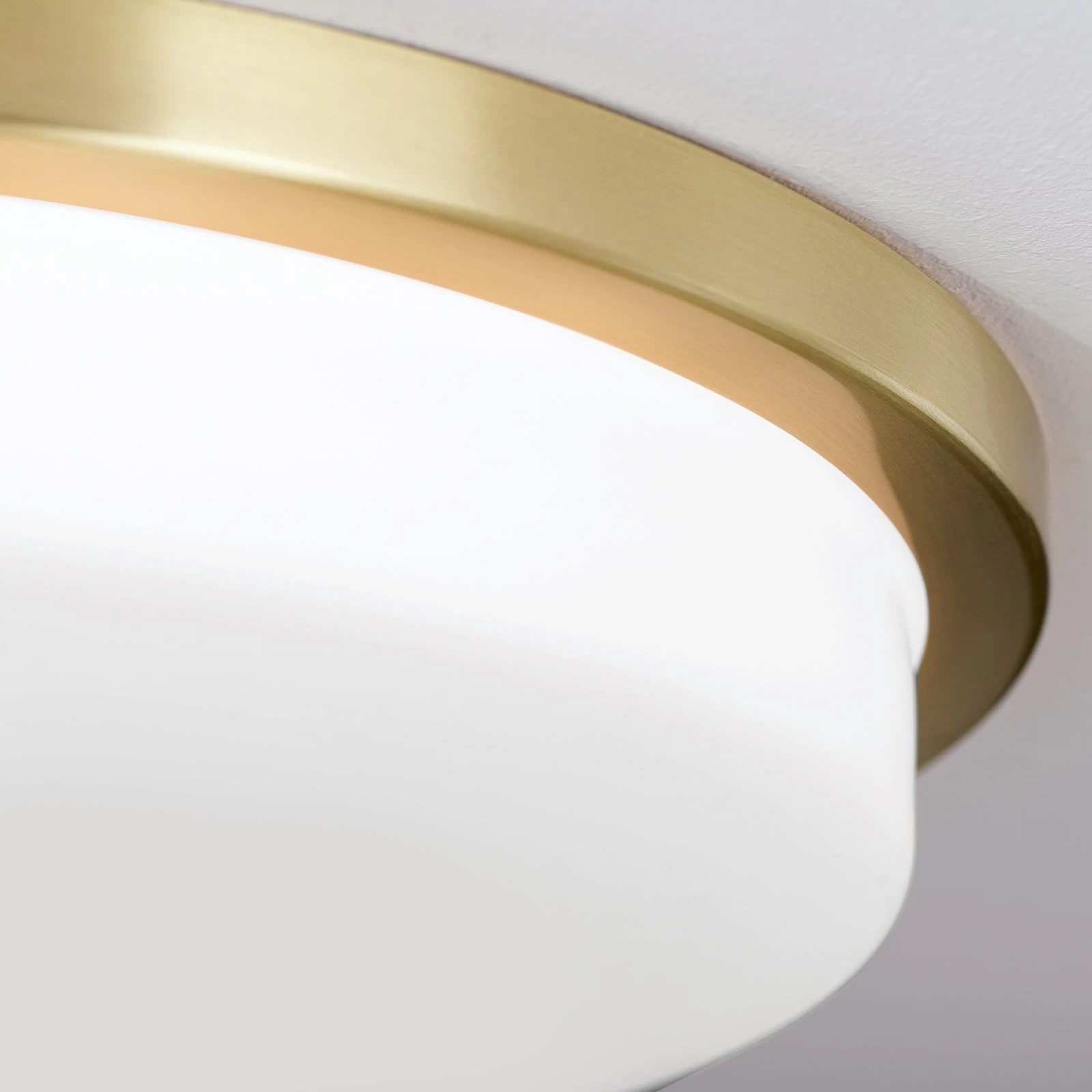 LED plafonska lampa LEROX, mat mesing, Ø 40 cm - 5