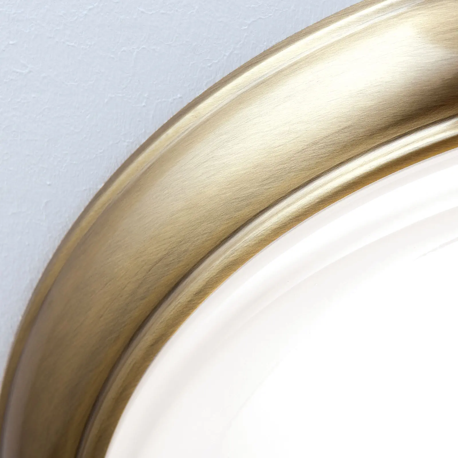 Plafonska lampa AUSTRIAN OLD LAMP, patina, sa opalnim staklom, sa ukrasnim dugmetom, Ø 50 cm - 5