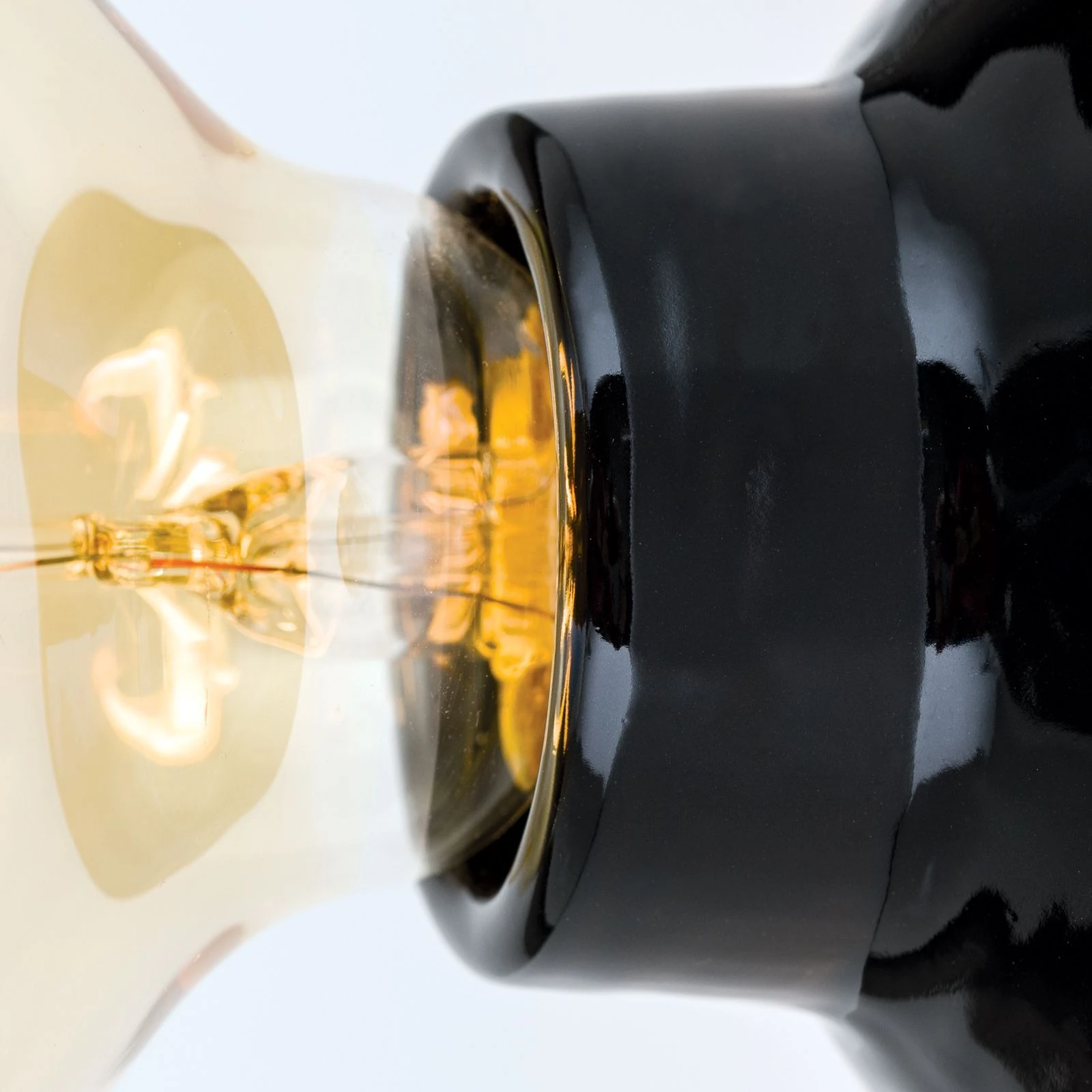 Plafonska lampa FROST, crna, keramika - 7