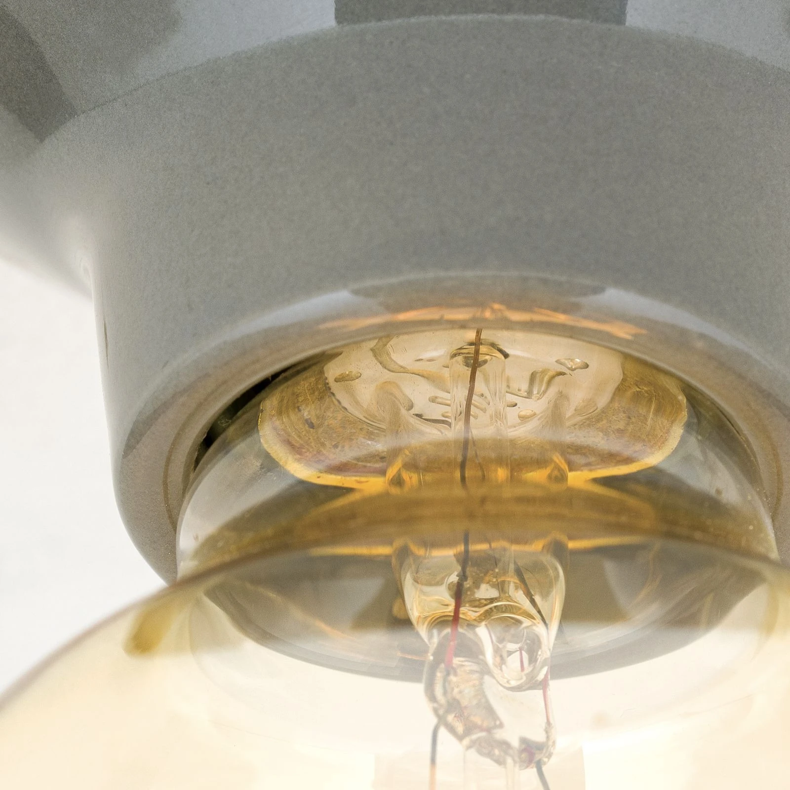 Plafonska lampa FROST, siva, keramika - 5