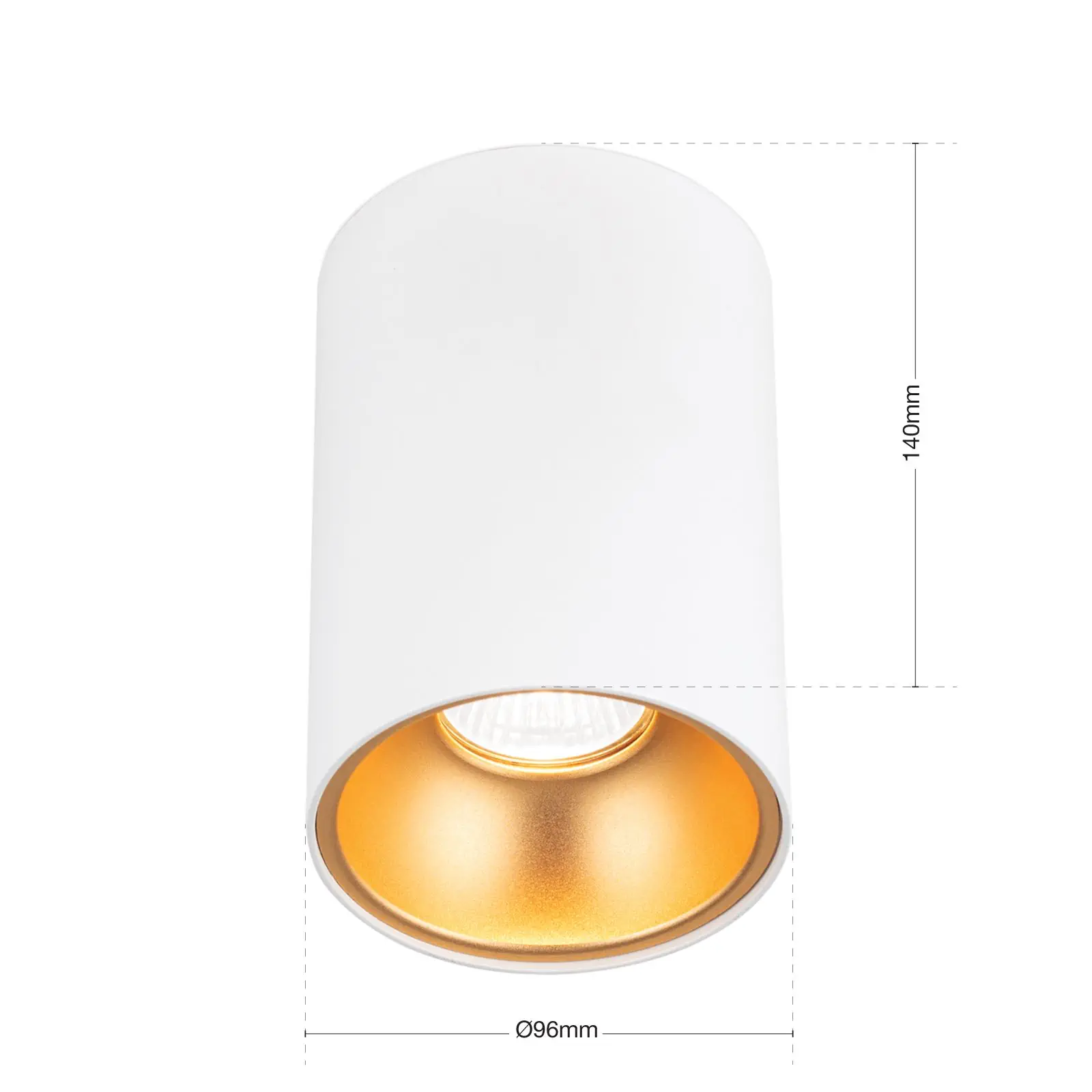 Plafonska lampa STARLIGHT, bela - 7