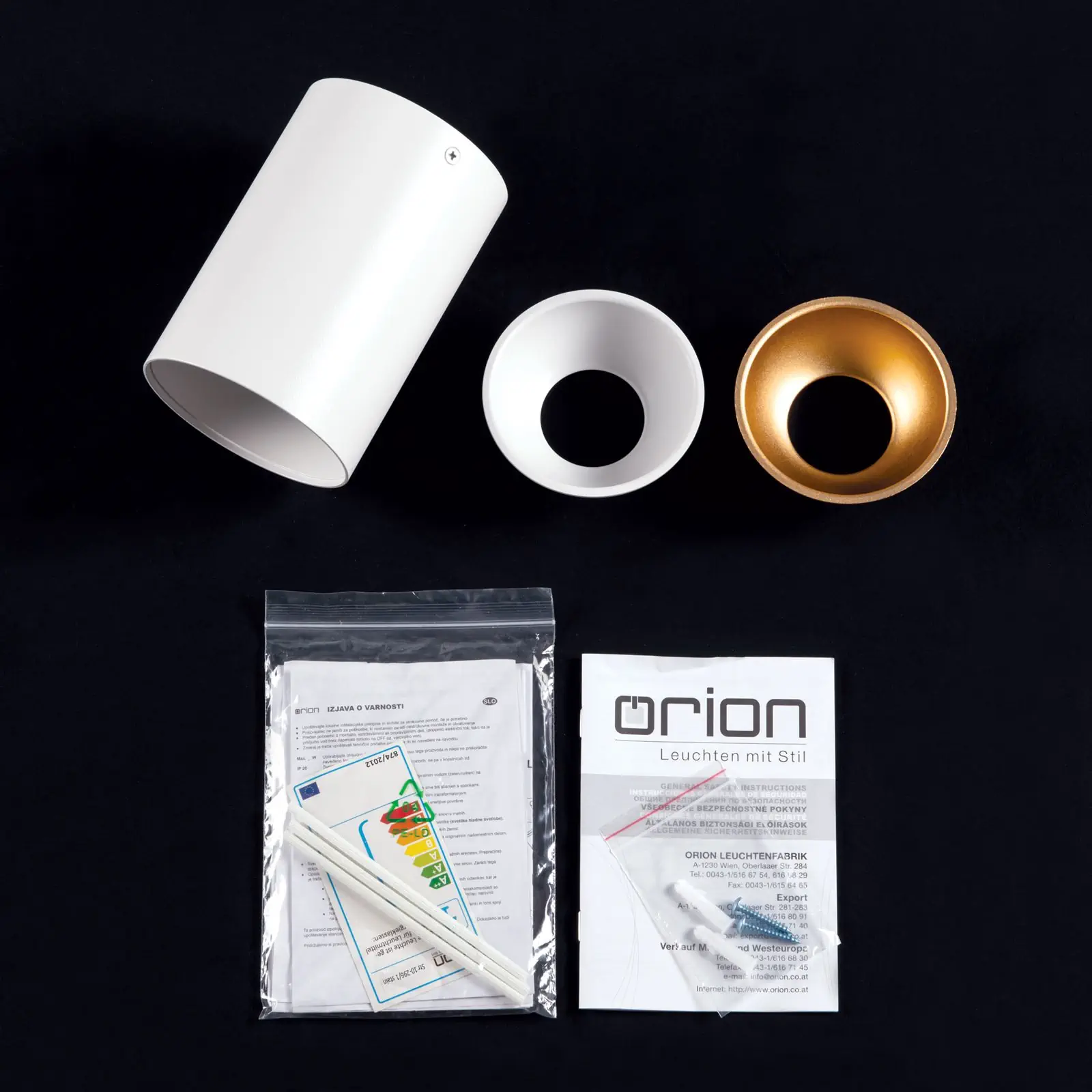 Plafonska lampa STARLIGHT, bela - 8