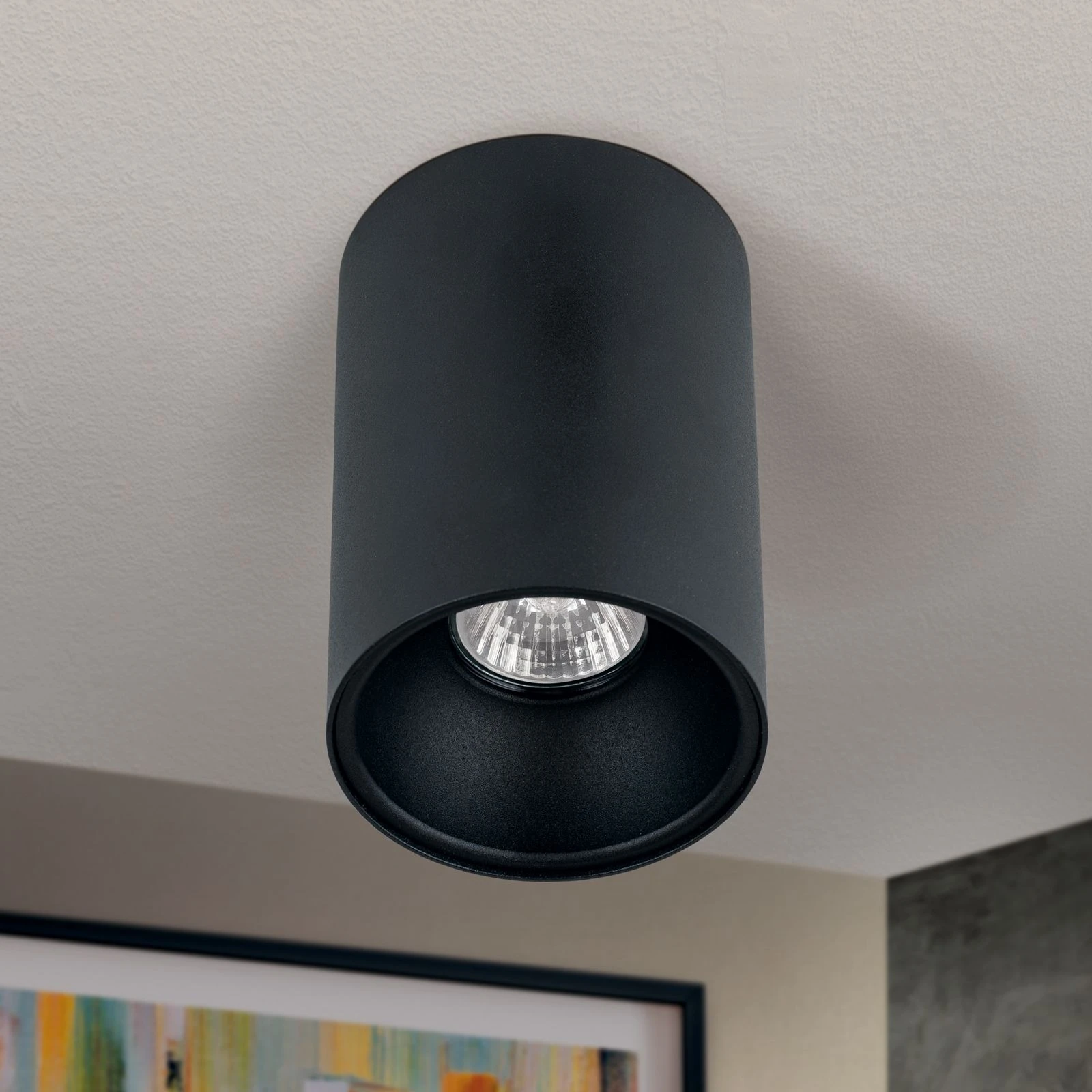 Plafonska lampa STARLIGHT, crna - 3