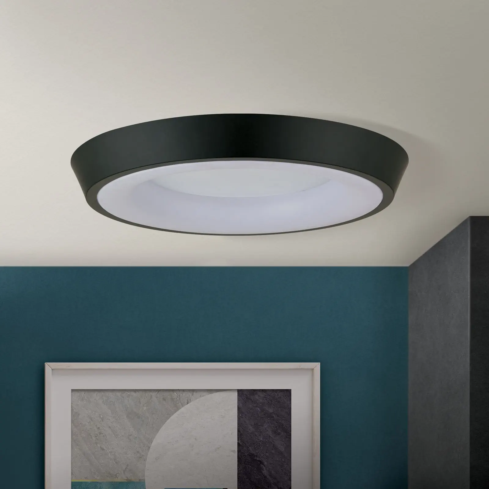 LED plafonska lampa LOOK, crna - 3