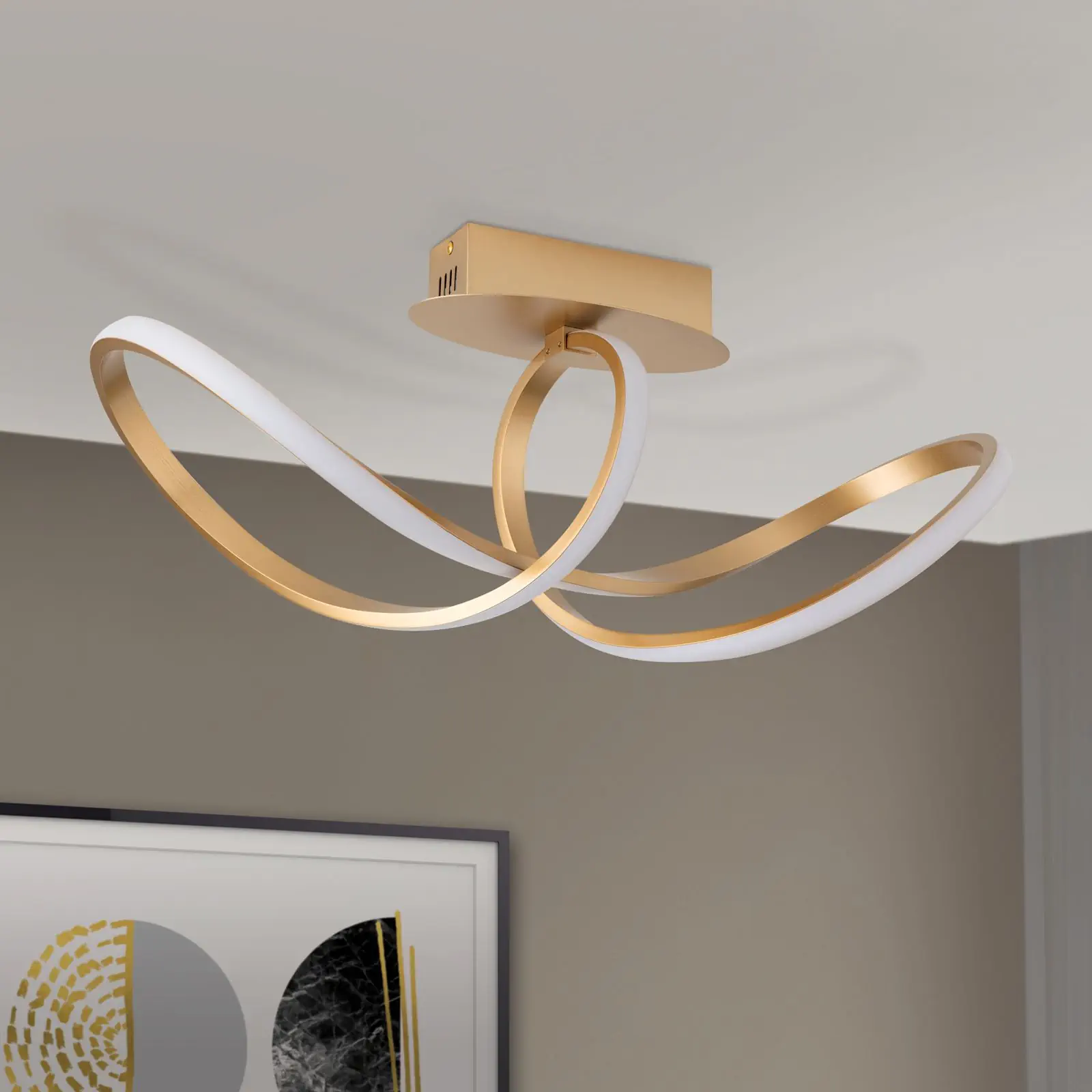 LED plafonski luster CIRCUS, mat mesing - 3