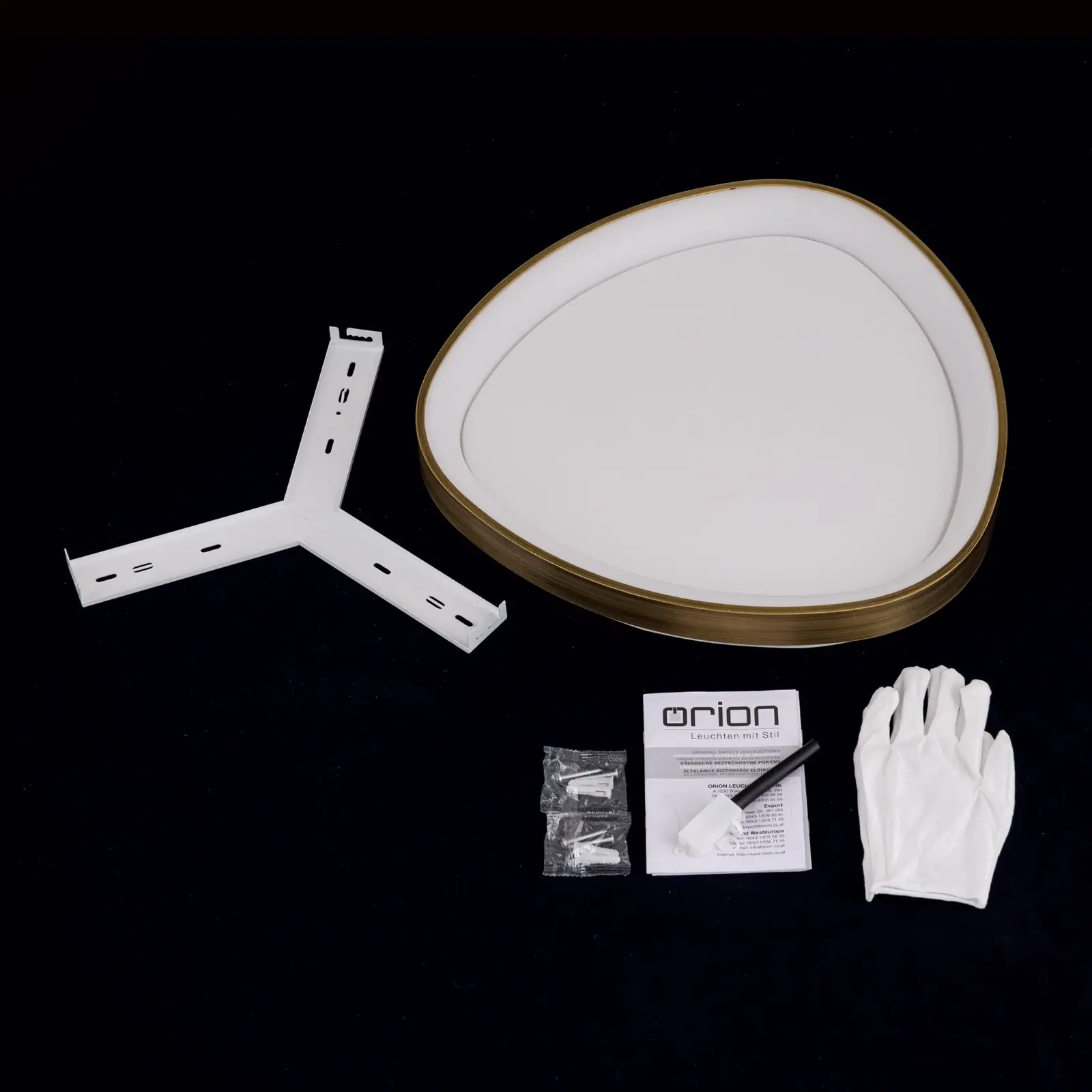 Plafonska lampa CHARLIE, patina, Ø 45 cm - 8