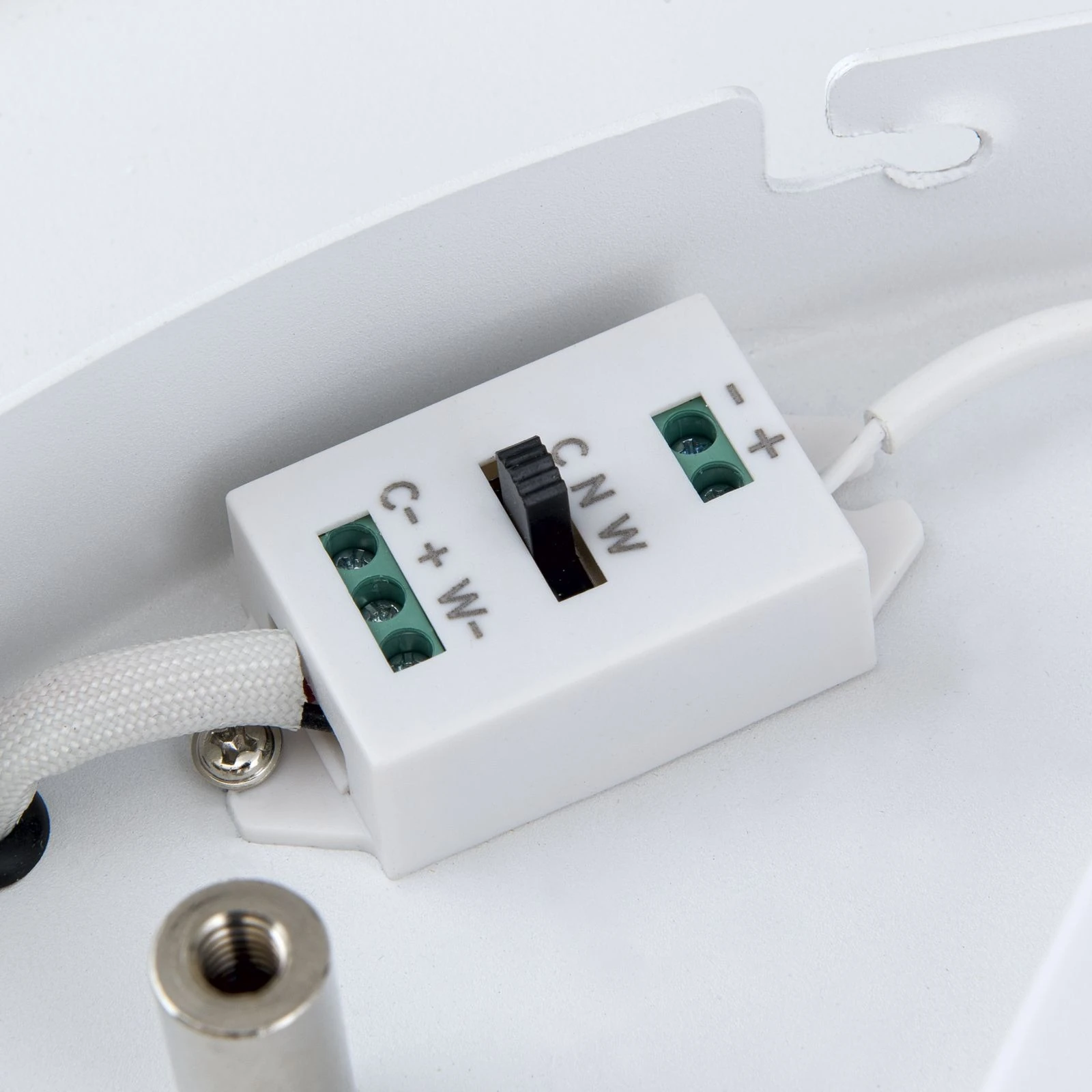 Plafonska lampa MASCA, bela, Ø 60 cm - 6