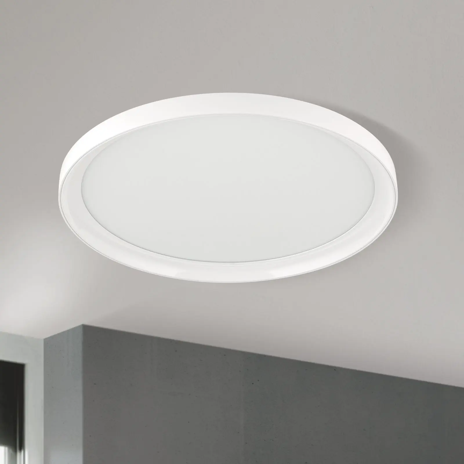 LED plafonska lampa GAMMA, Ø 40 cm, bela - 3