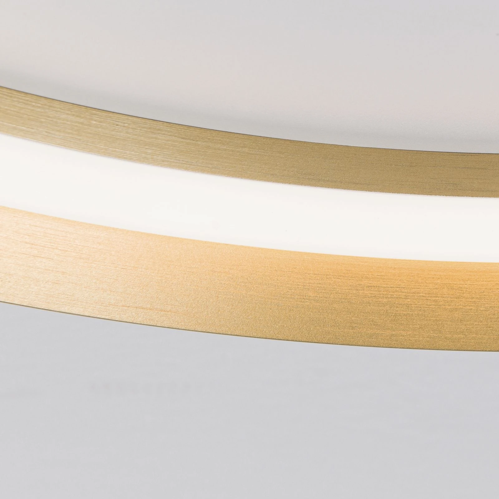 LED plafonska lampa MANTA, Ø 45 cm, mat zlatna - 6