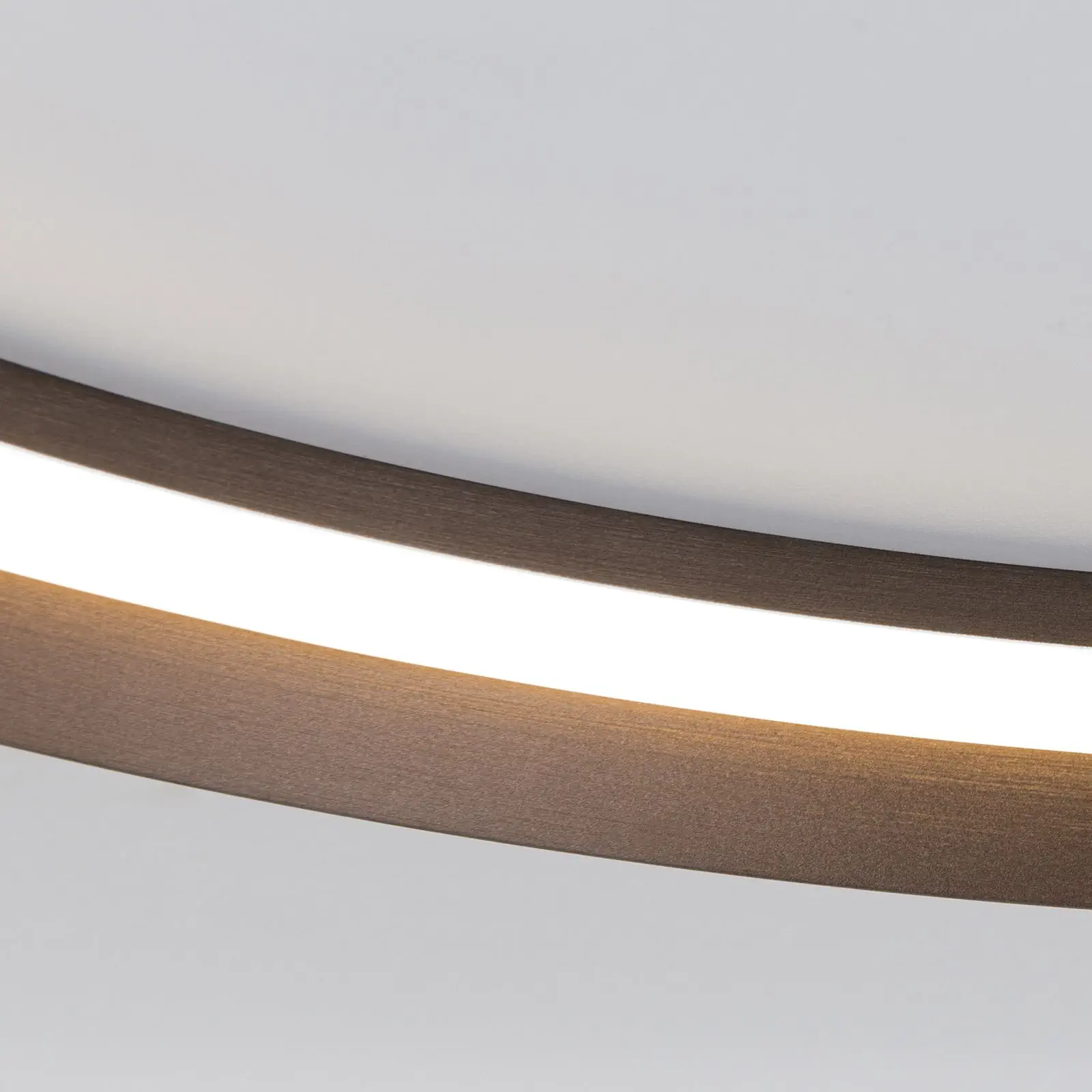 LED plafonska lampa MANTA, Ø 60 cm, kafa - 6