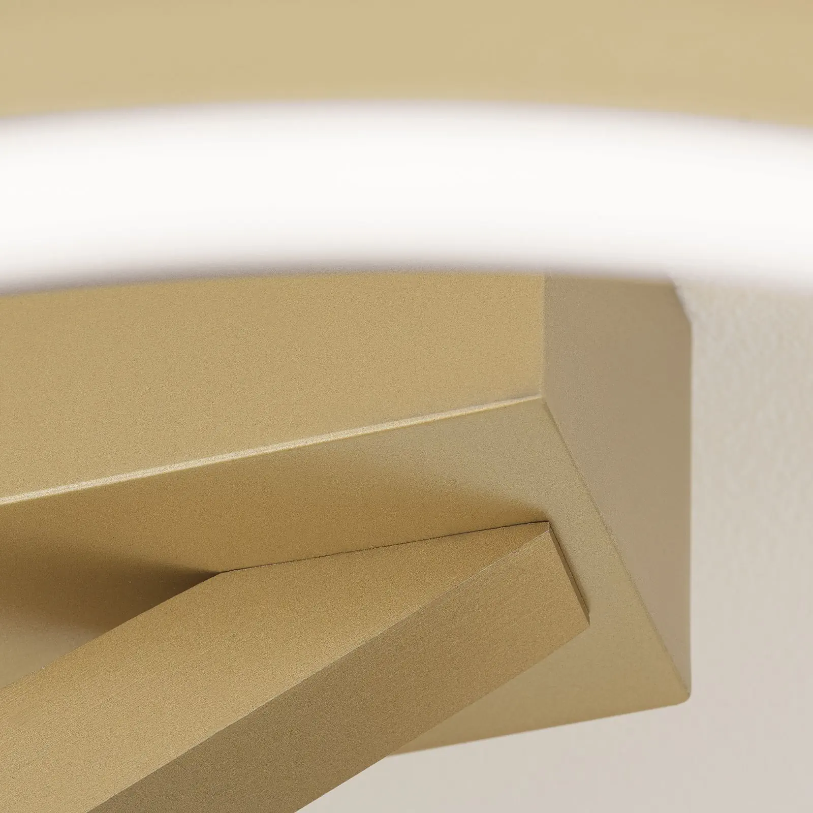 LED plafonska lampa KOLK, mat zlatna - 5