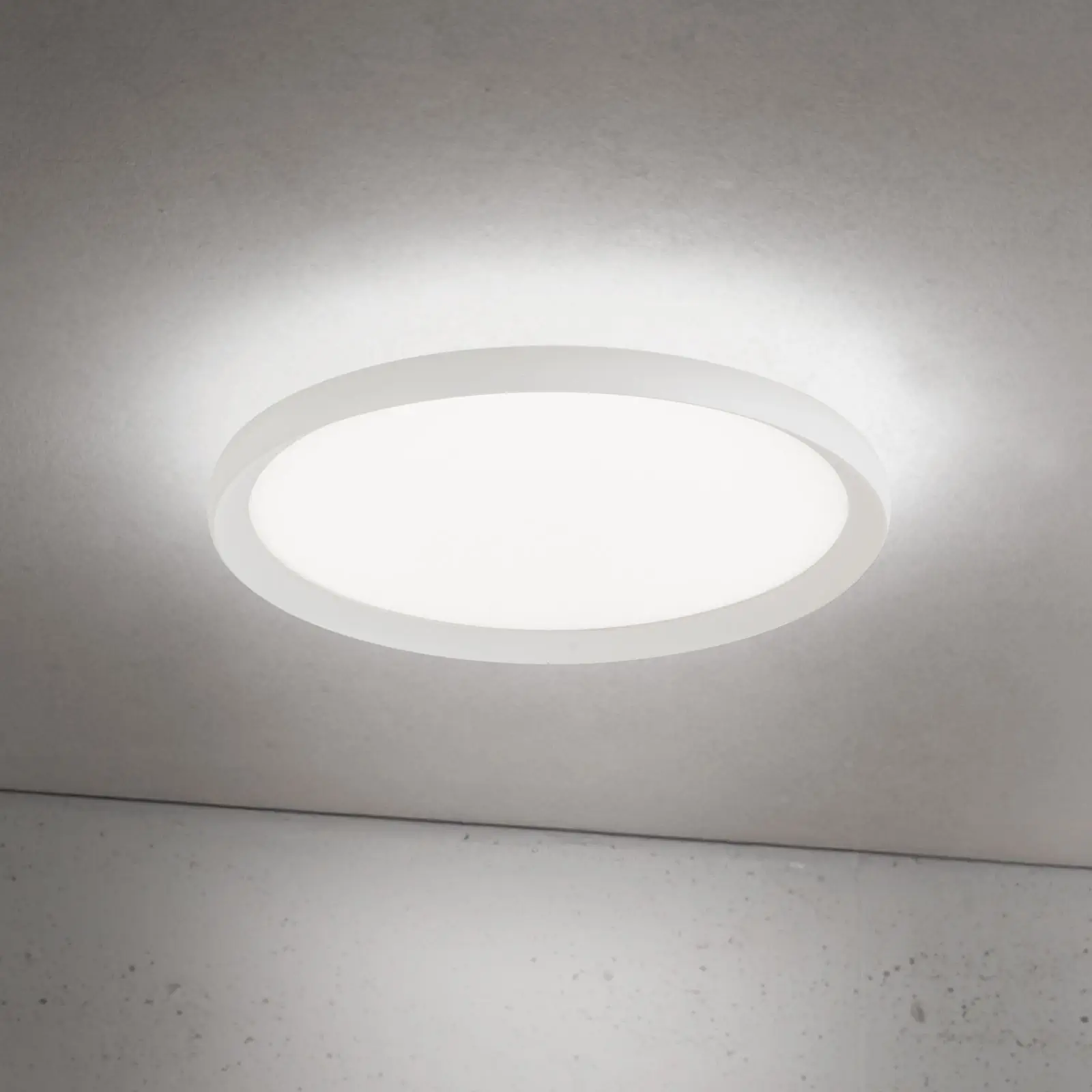 LED plafonska lampa KANT, Ø 40 cm, bela - 2