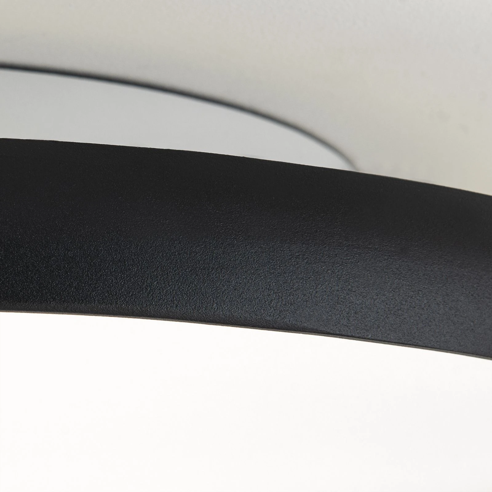 LED plafonska lampa KANT, Ø 40 cm, crna - 5