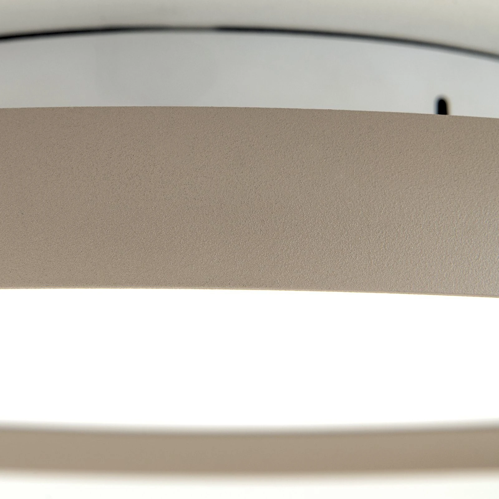 LED plafonska lampa KANT, Ø 40 cm, kaki - 5