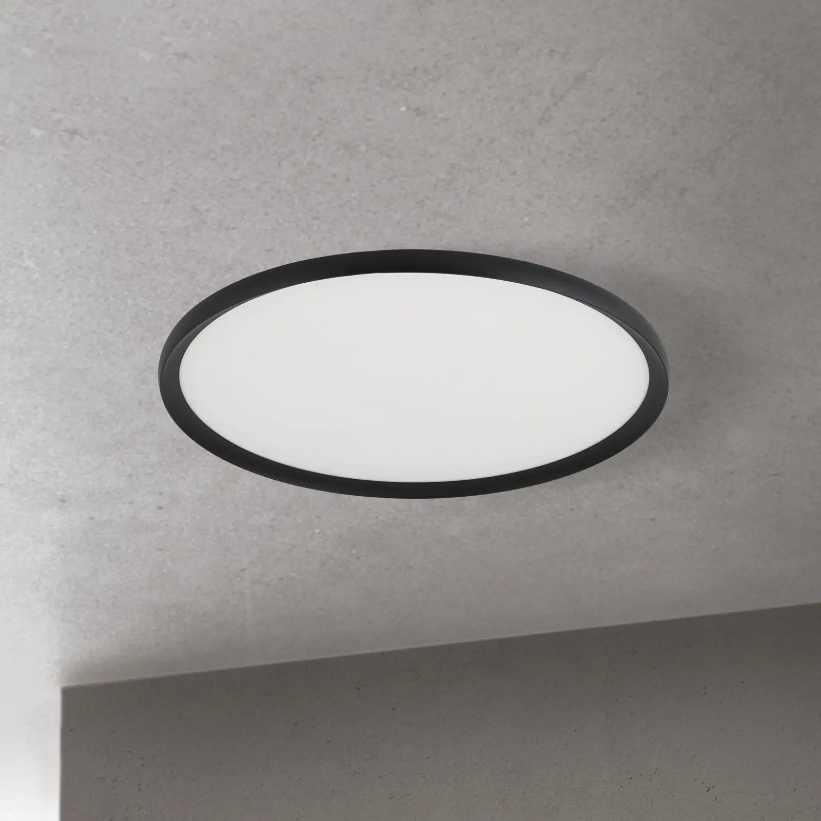 LED plafonska lampa KANT, Ø 60 cm, crna - 3