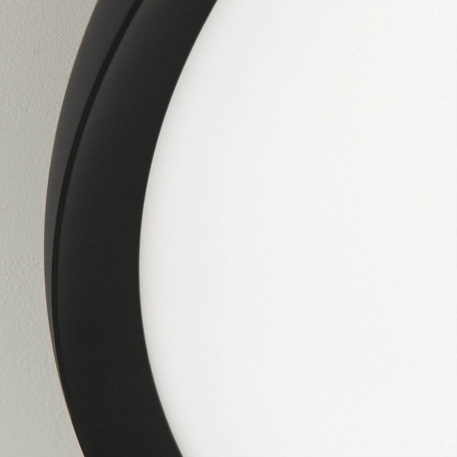 LED plafonska lampa KANT, Ø 80 cm, crna - 5