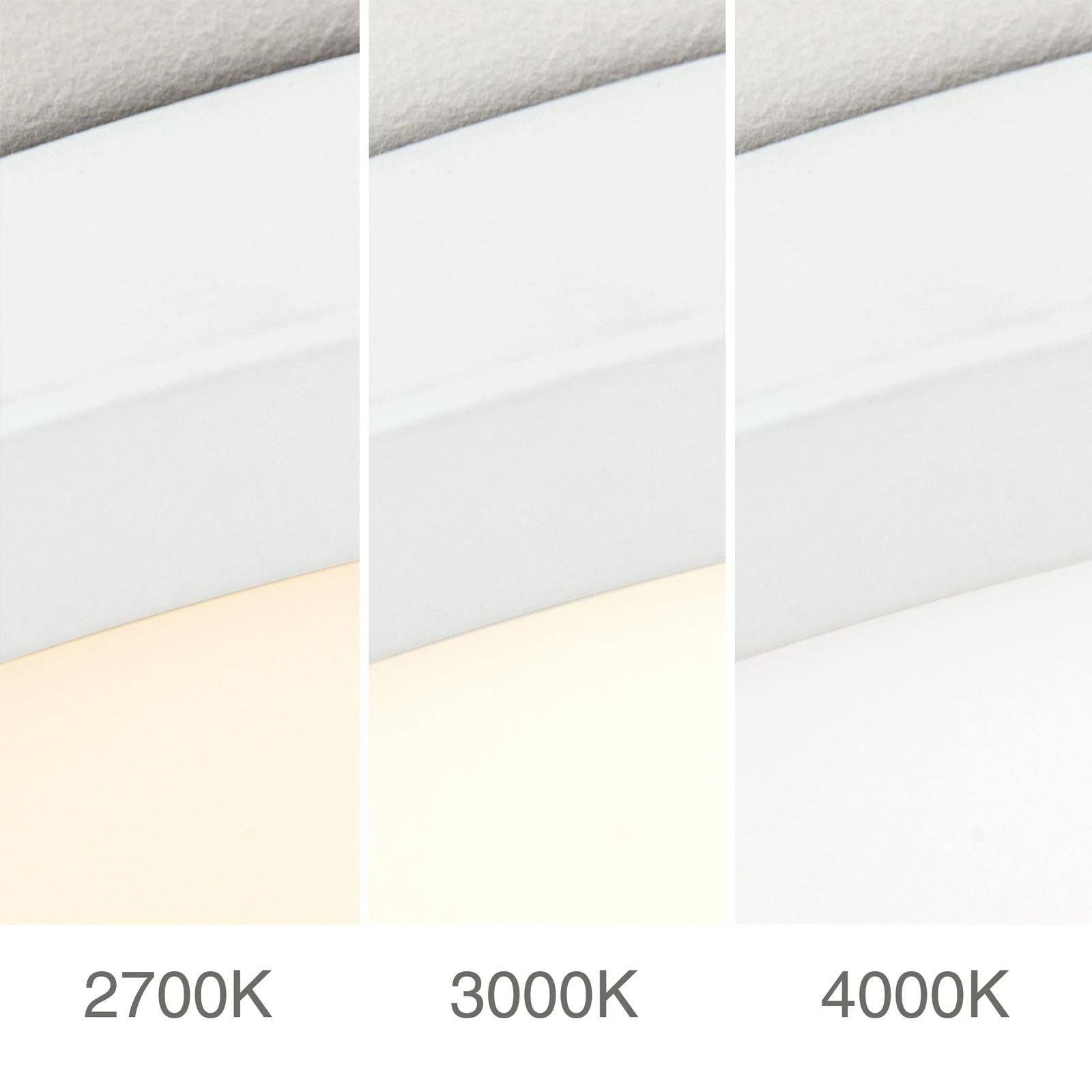 LED panel DISC, Ø 60 cm, CCT, bela - 6