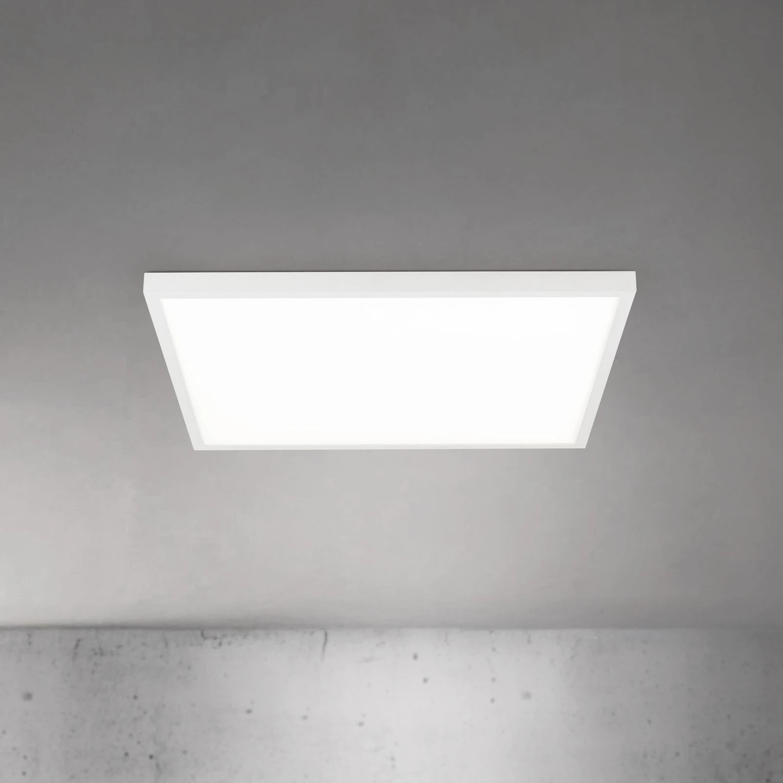 LED panel DISC, 60 cm, kvadratni, CCT, bela - 1