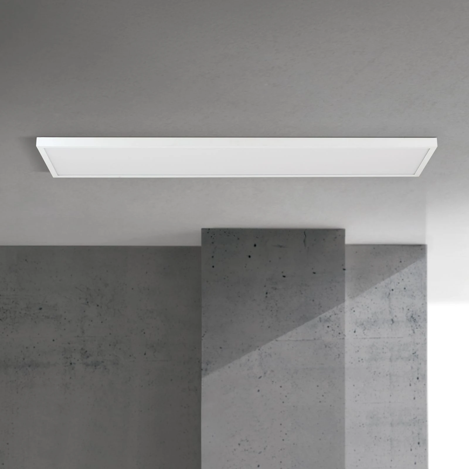 LED panel DISC, 115 × 30 cm, CCT, bela - 3