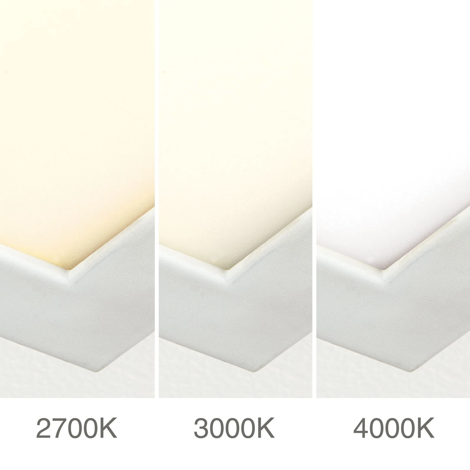 LED panel DISC, 115 × 30 cm, CCT, bela - 6