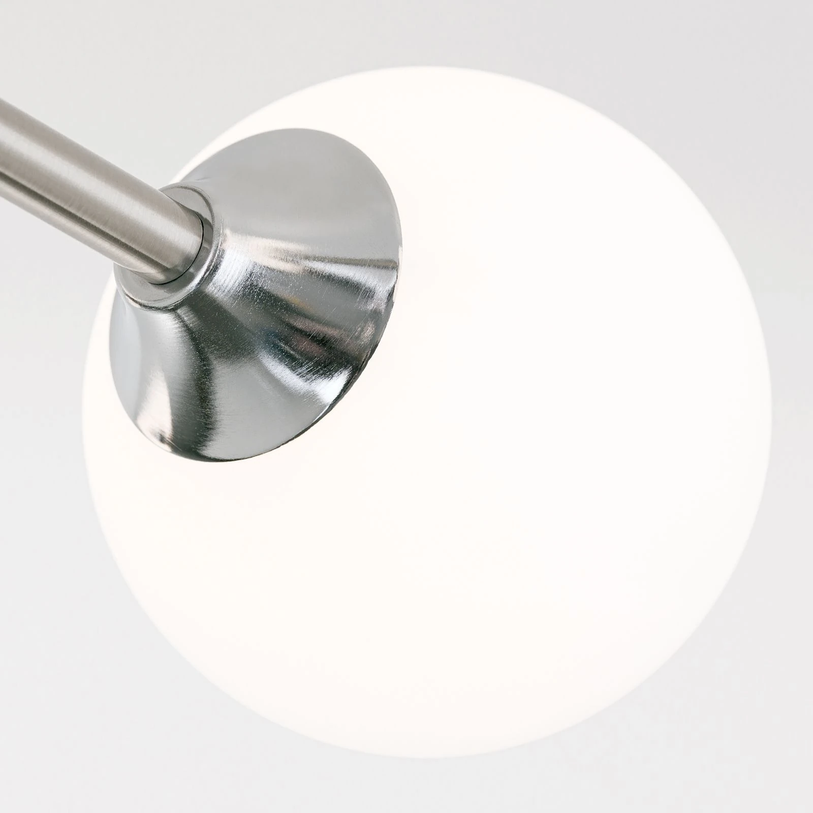 Plafonska lampa SNOWWHITE, 6 izvora svetla, saten hrom - 5