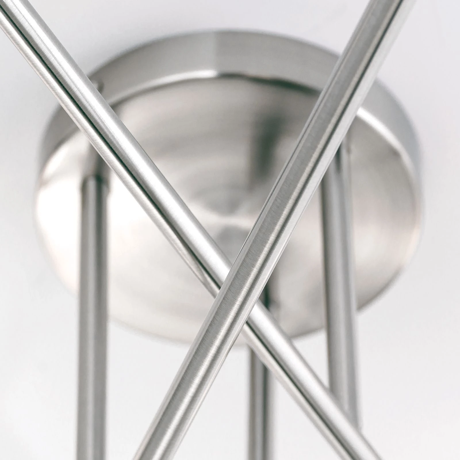 Plafonska lampa SNOWWHITE, 6 izvora svetla, saten hrom - 6