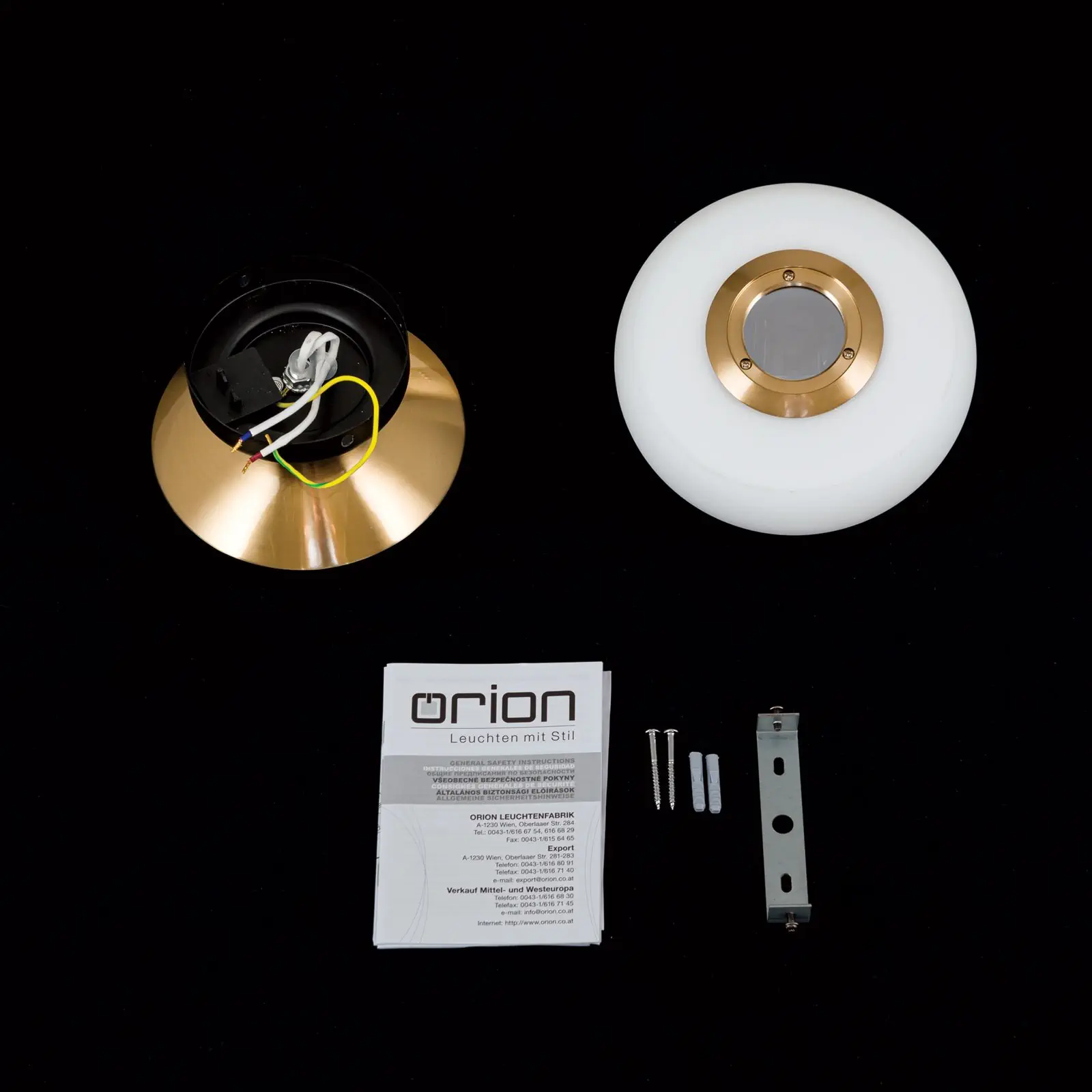 Plafonska lampa JOSEPHINE, crna, Ø 18 cm - 8