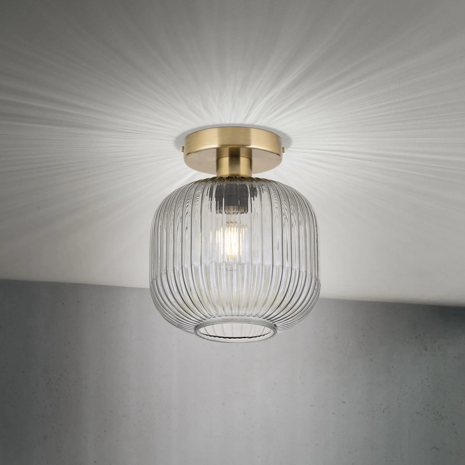 Plafonska lampa CARNEVAL, dimljena - 1