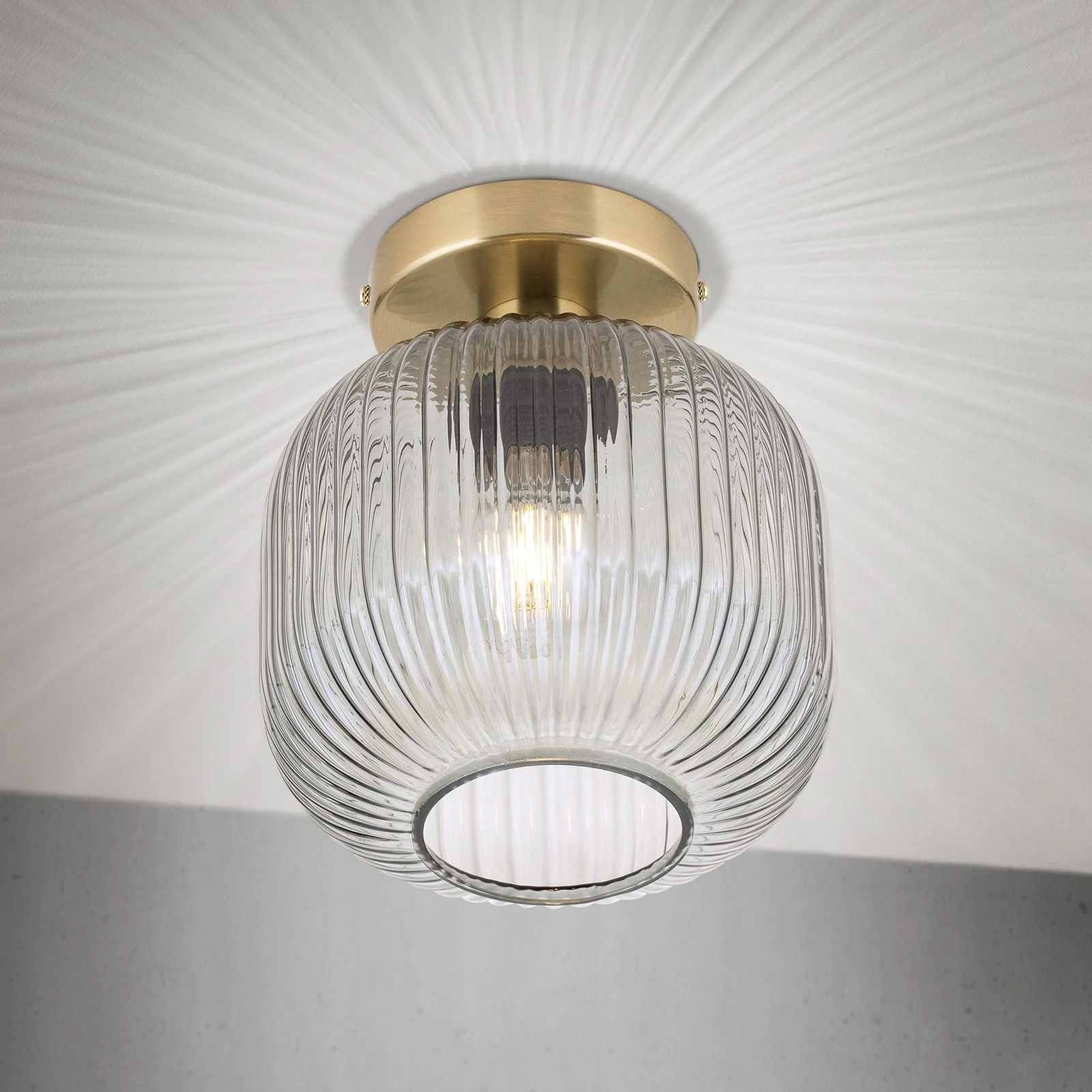 Plafonska lampa CARNEVAL, dimljena - 2