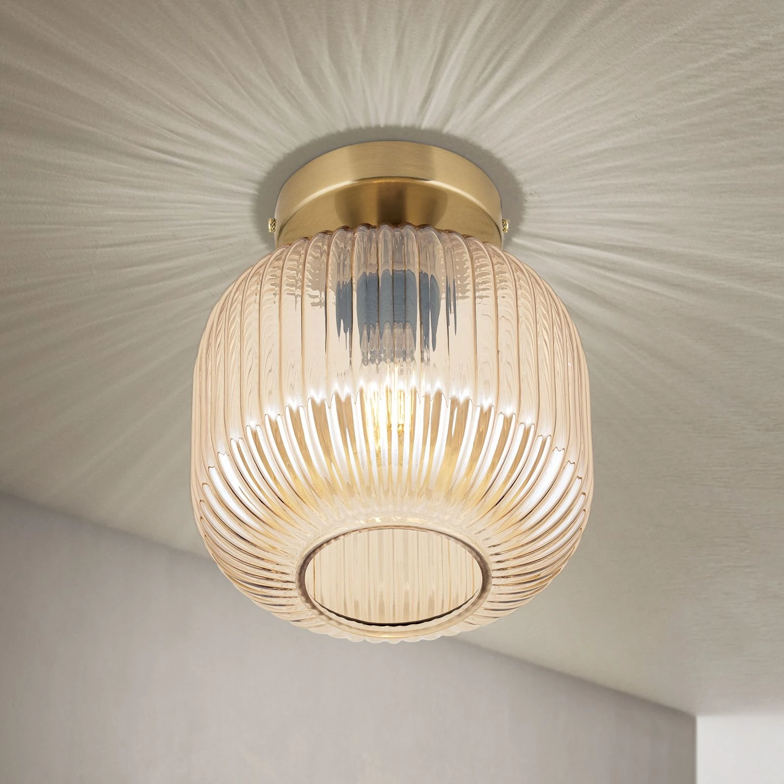 Plafonska lampa CARNEVAL, ćilibar - 2