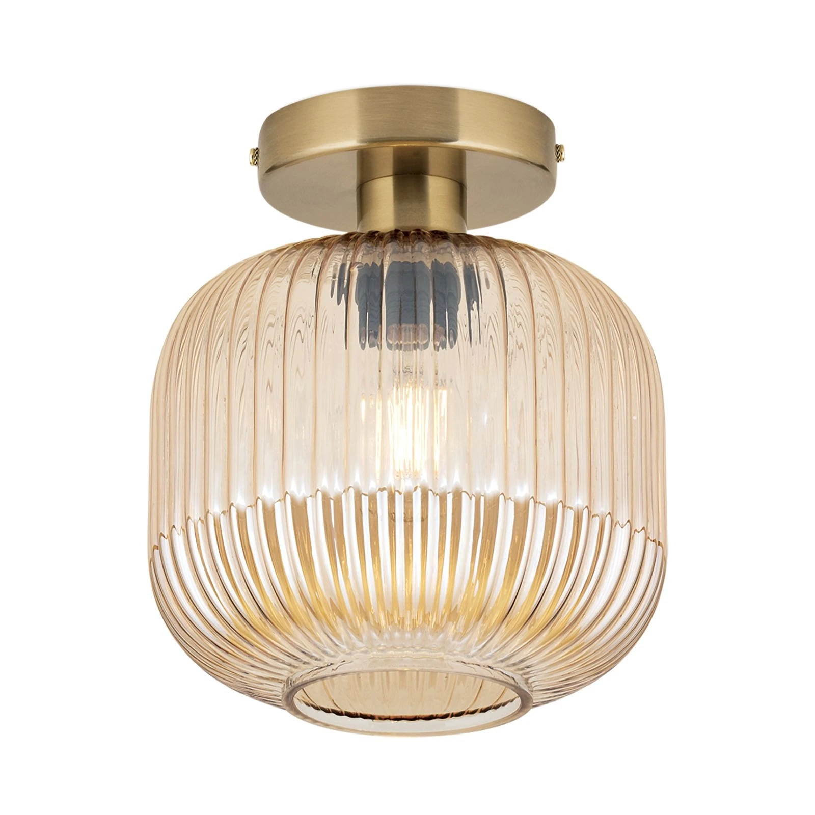 Plafonska lampa CARNEVAL, ćilibar - 4