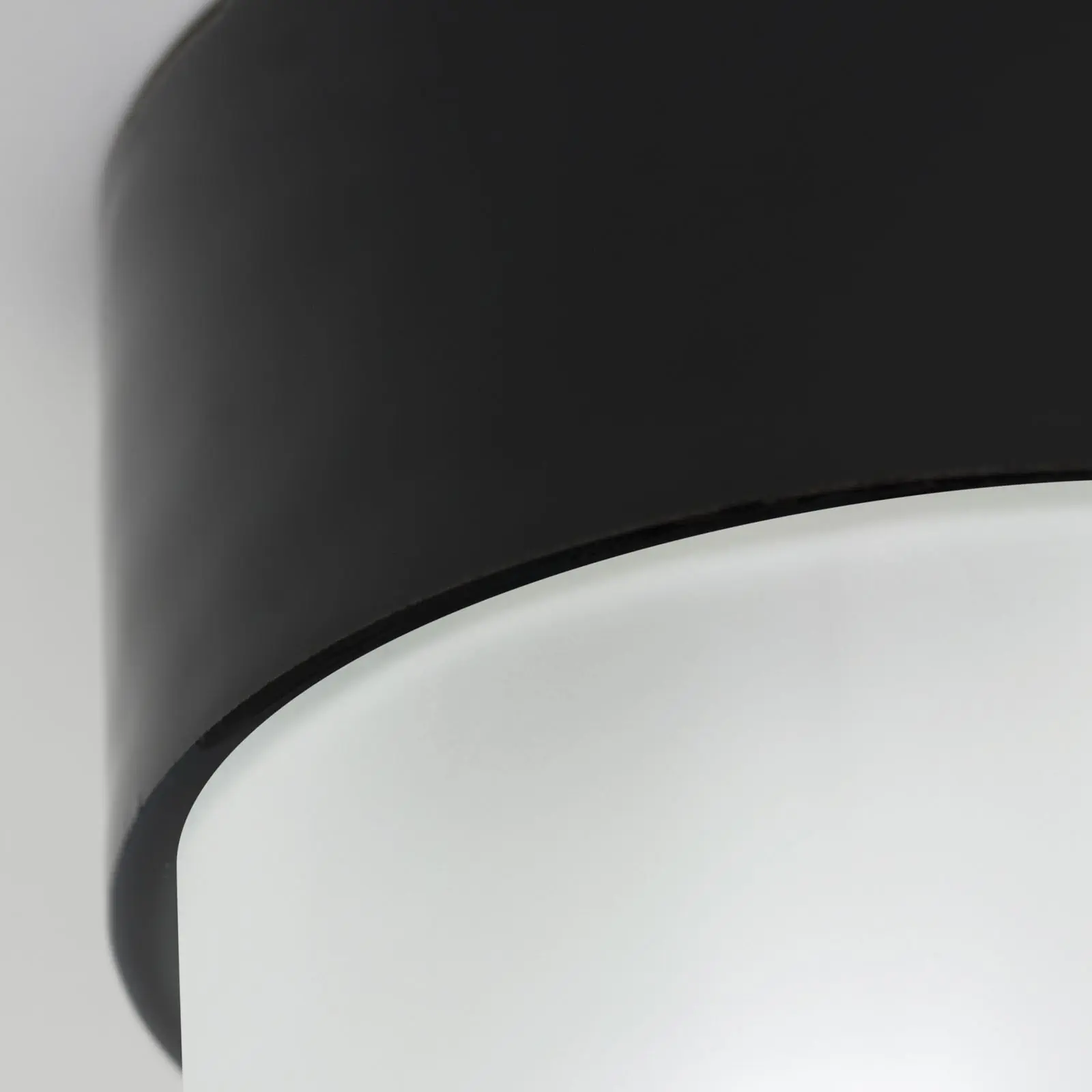 Plafonska lampa OSTIA, keramika, crna - 5