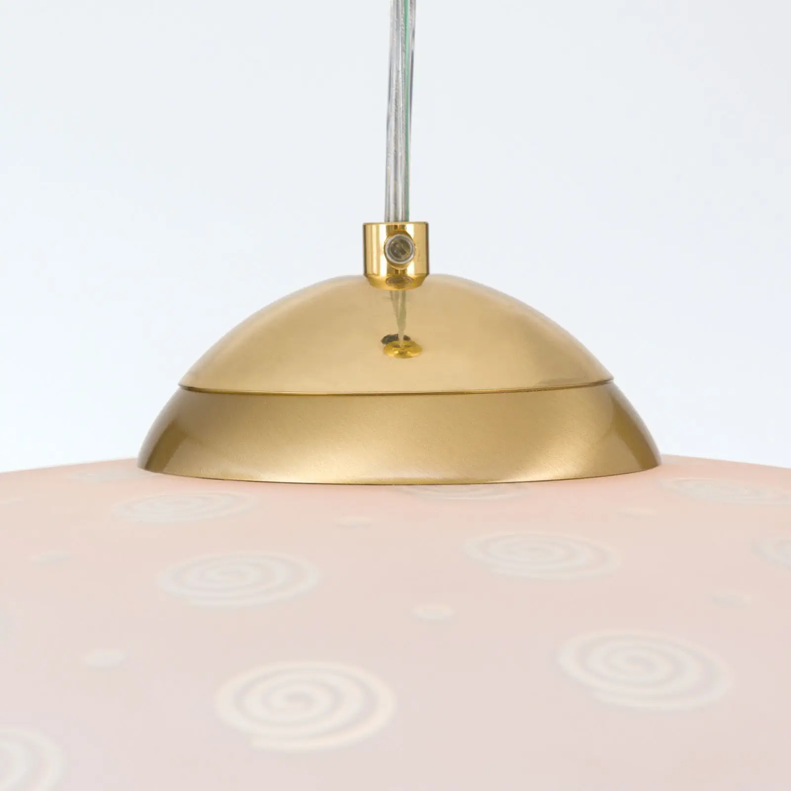 Viseća lampa KITCHENETTE, mesing, roze abažur - 5