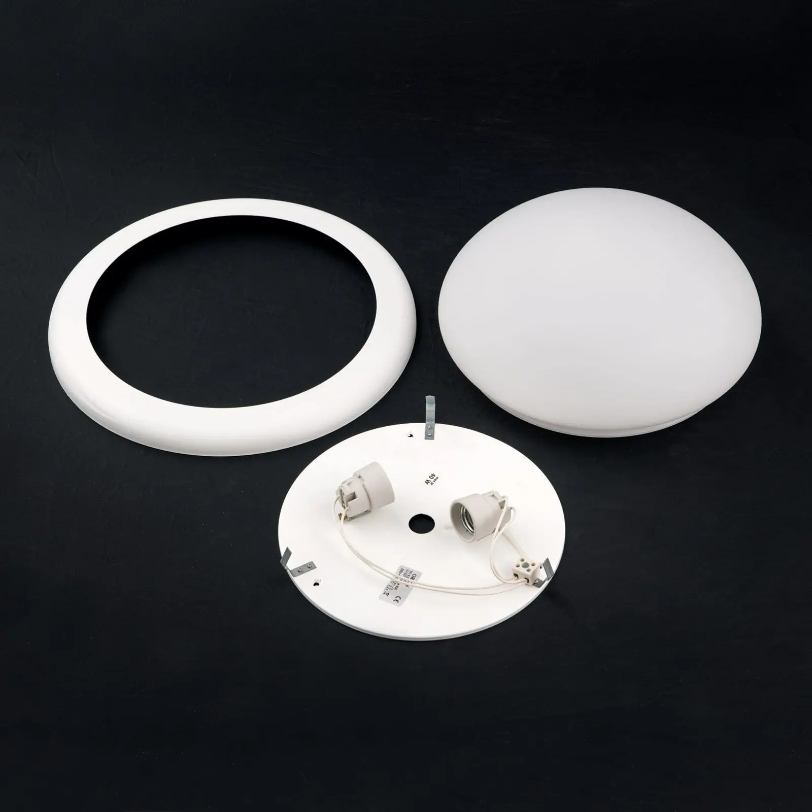 Plafonska lampa CLASSICO, bela, Ø 38 cm - 7