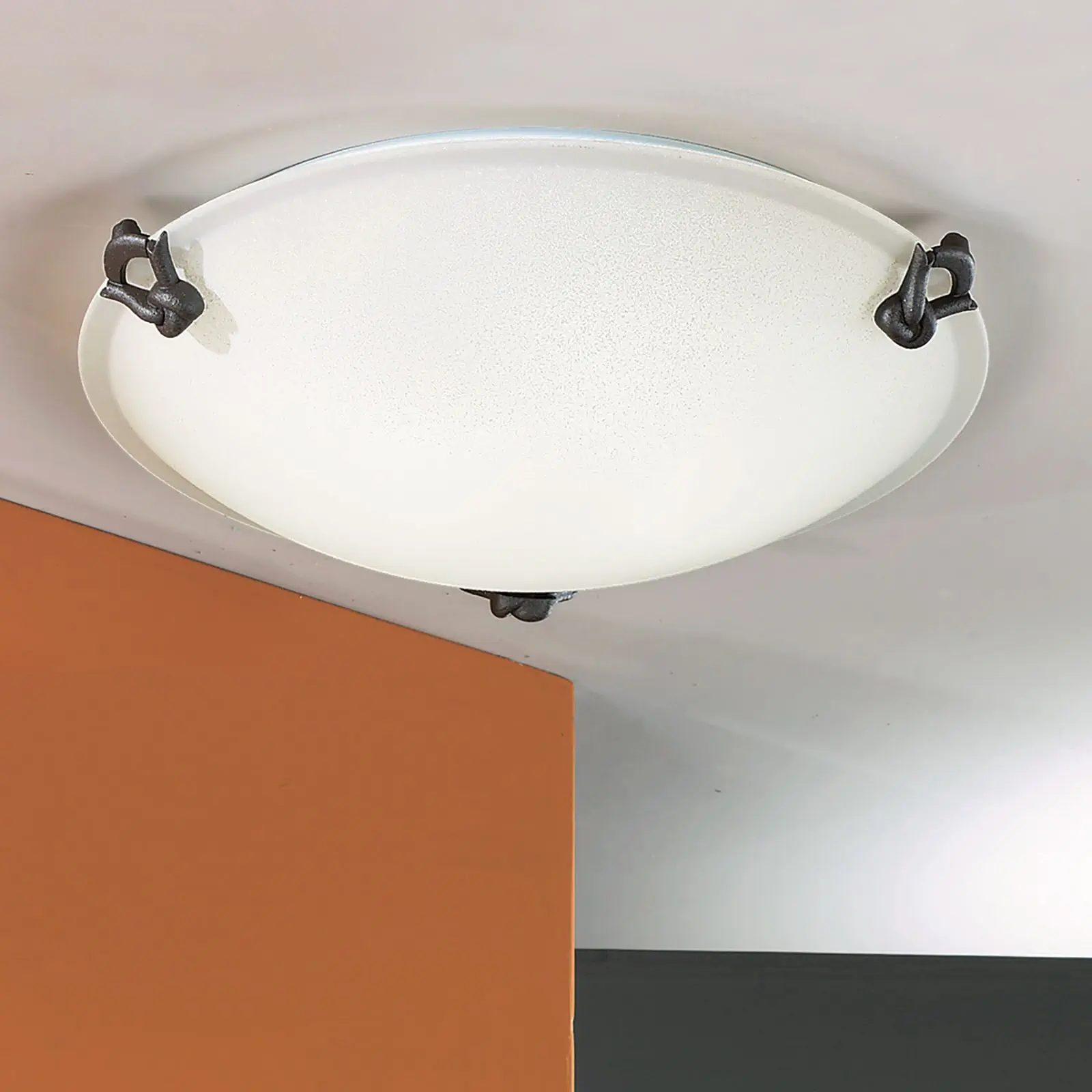 Plafonska lampa ABELE, antik, Ø 40 cm - 2