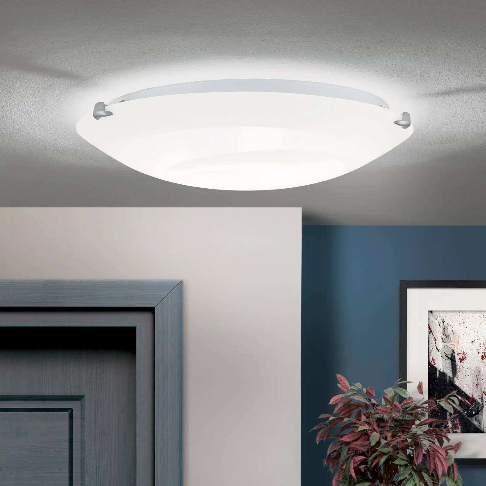 Plafonska lampa ADA, hrom, Ø 40 cm - 1